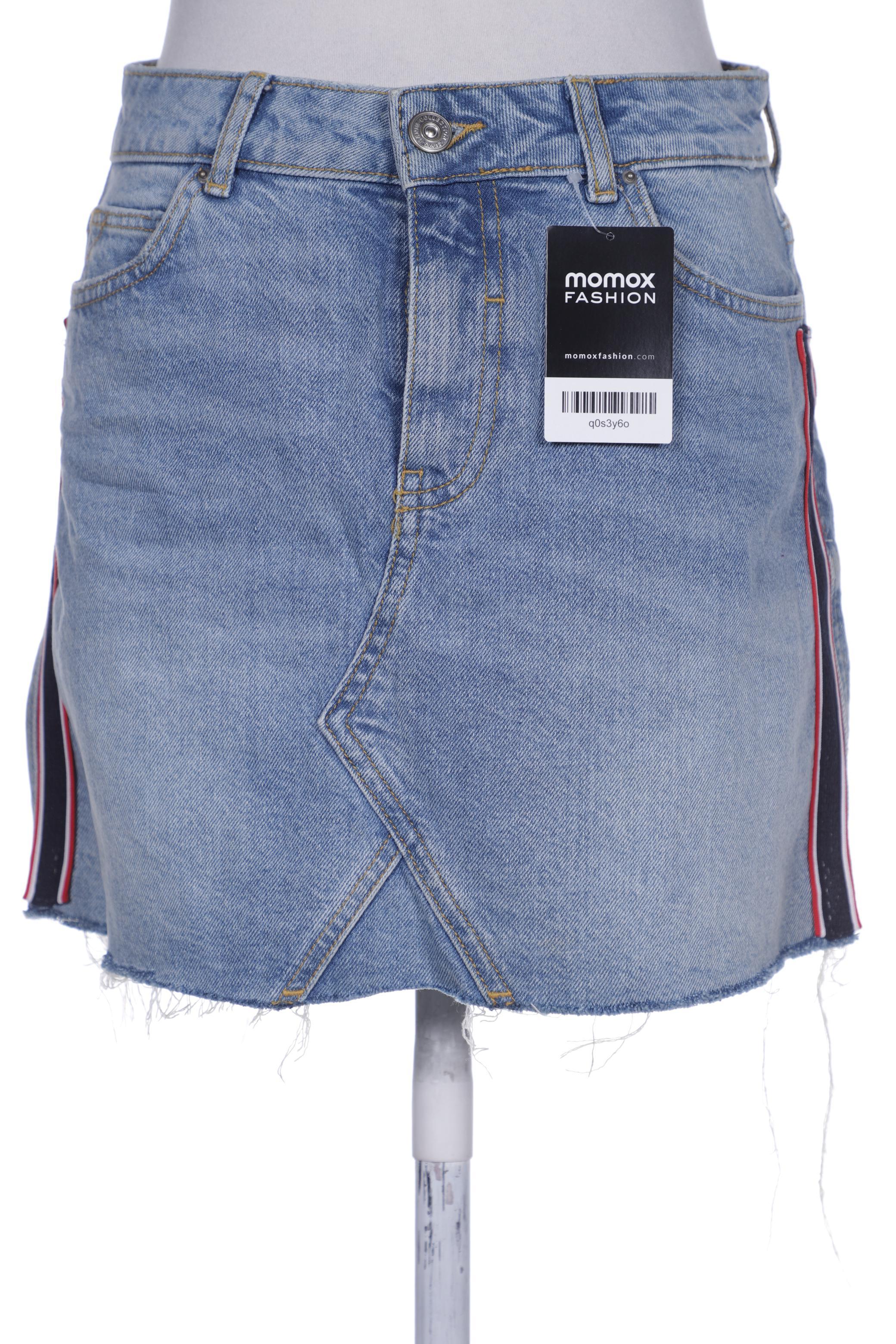 

ZARA Damen Rock, hellblau