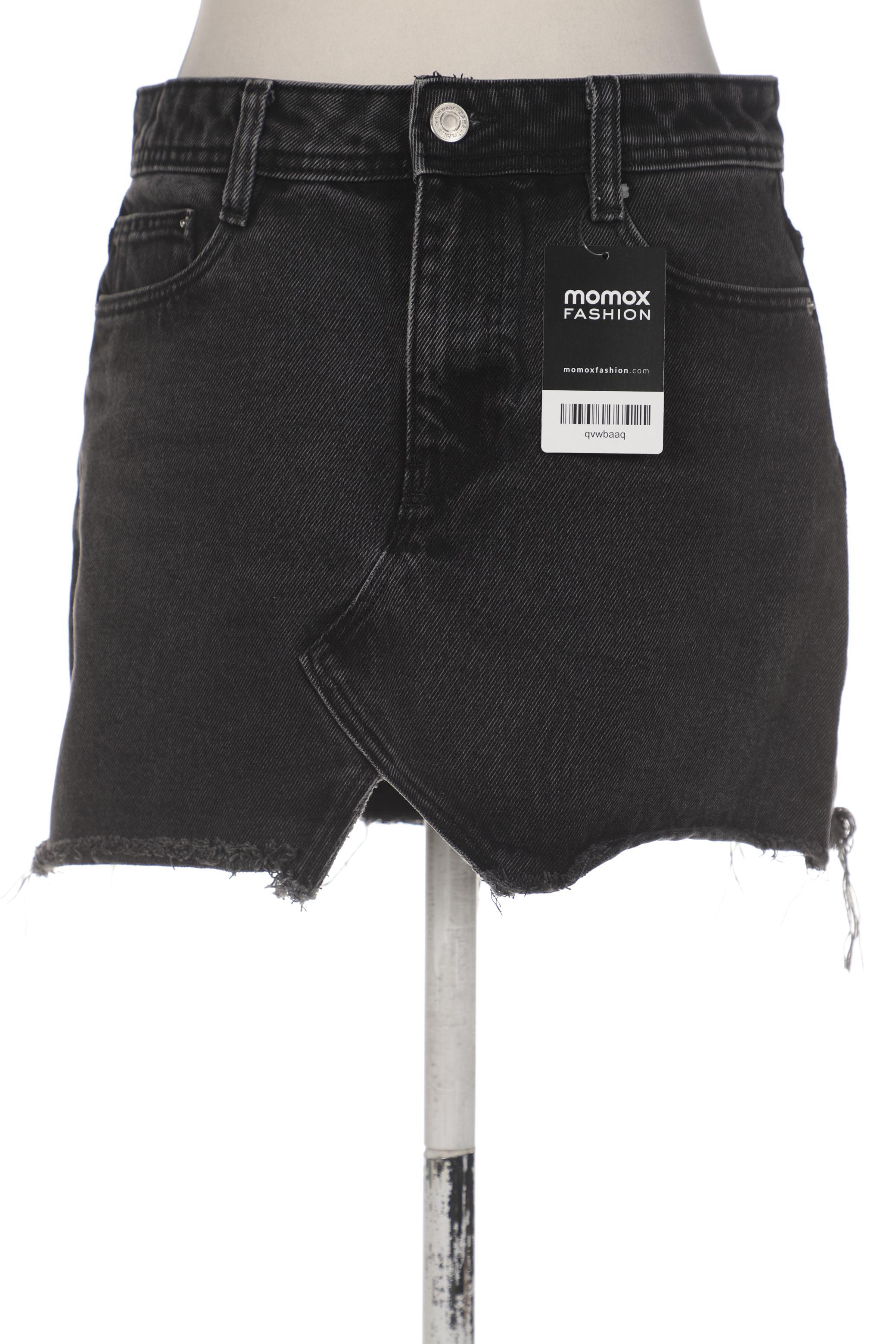 

ZARA Damen Rock, grau
