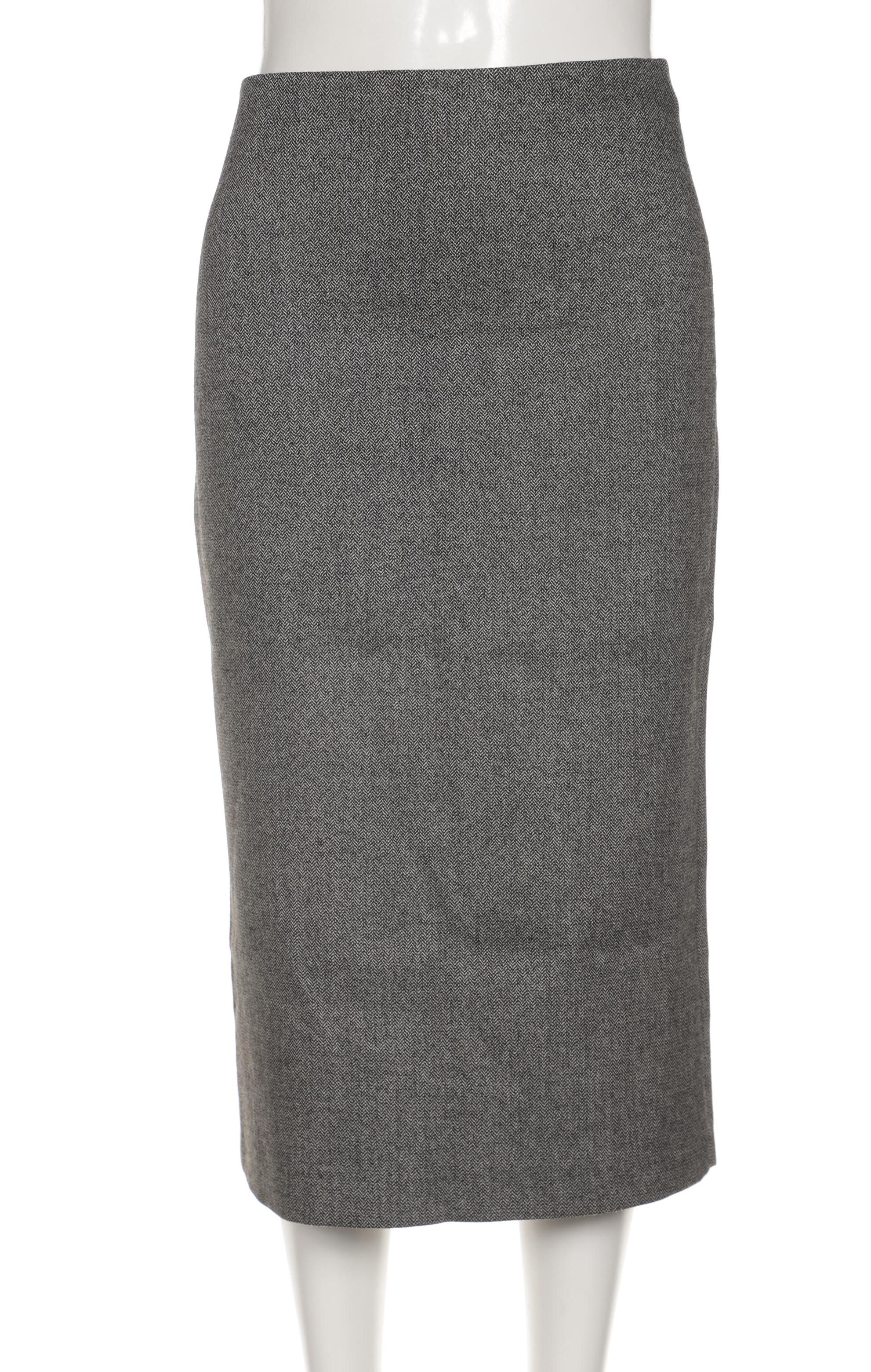 

ZARA Damen Rock, grau
