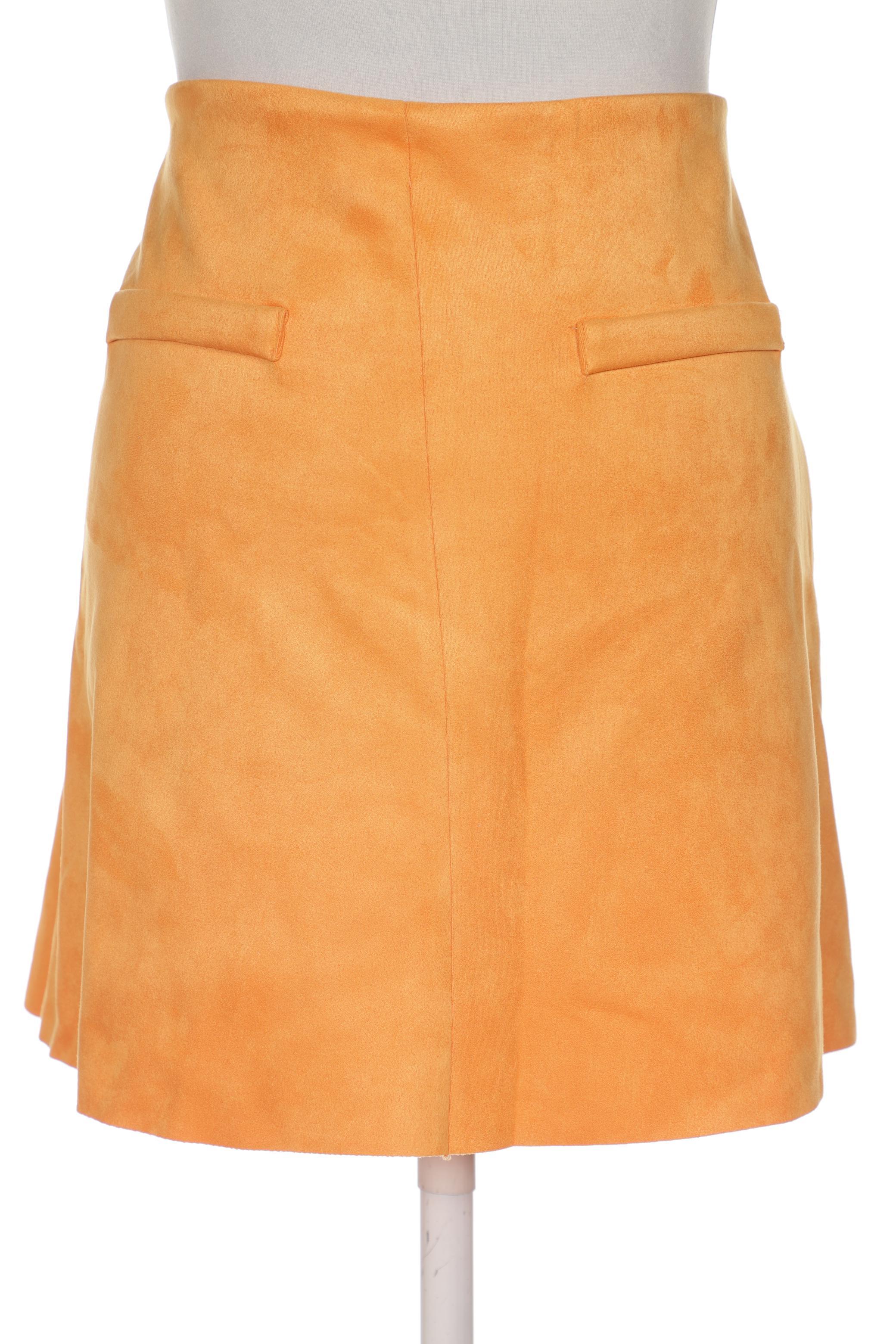 

ZARA Damen Rock, orange