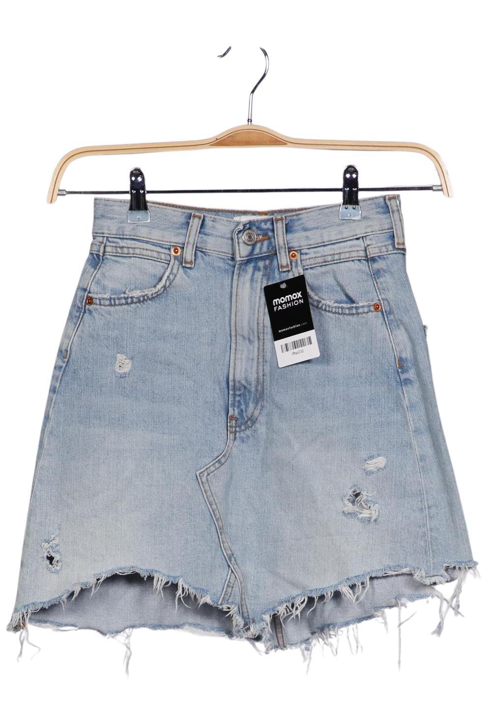 

Zara Damen Rock, hellblau, Gr. 34