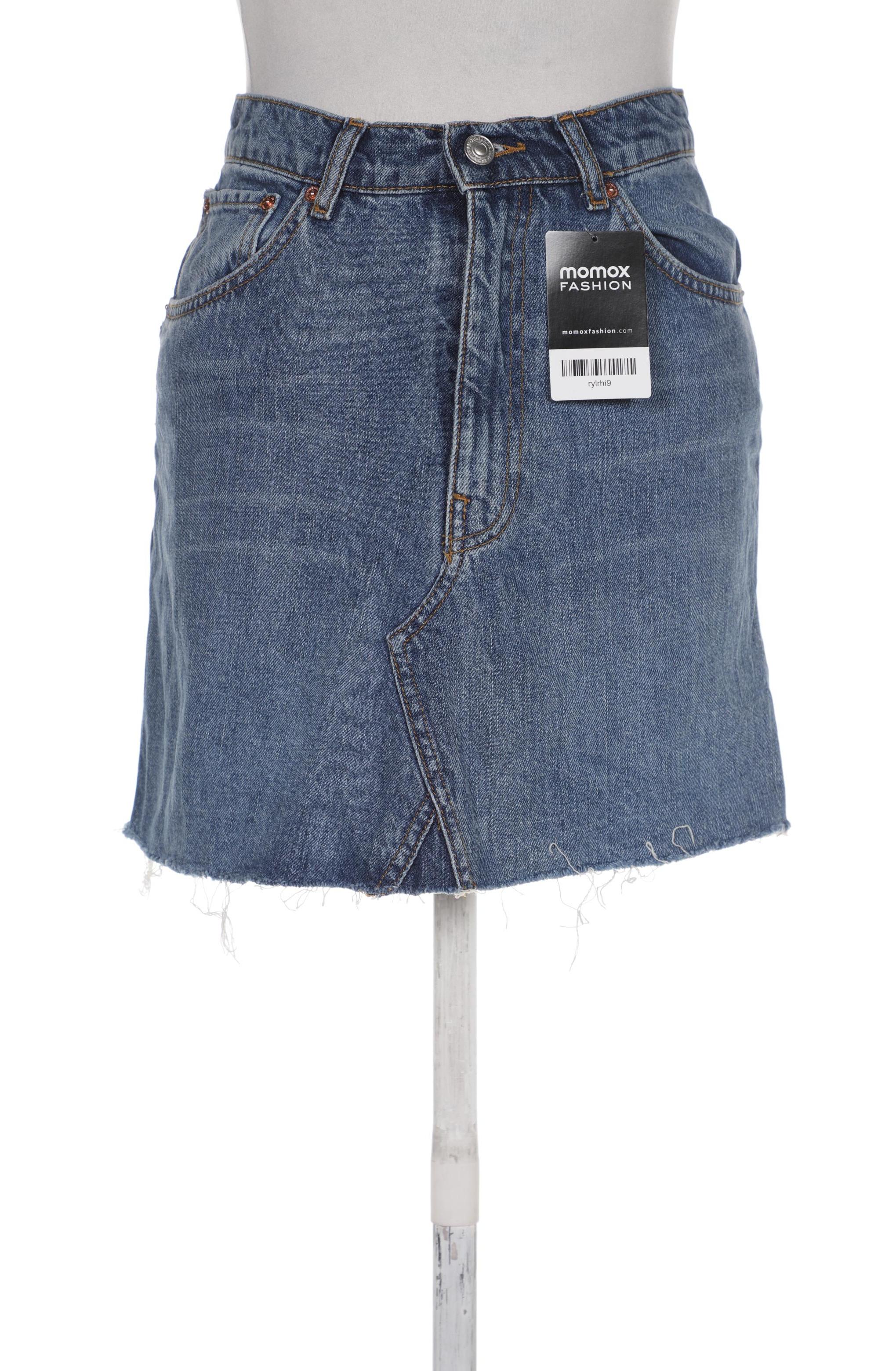 

ZARA Damen Rock, blau