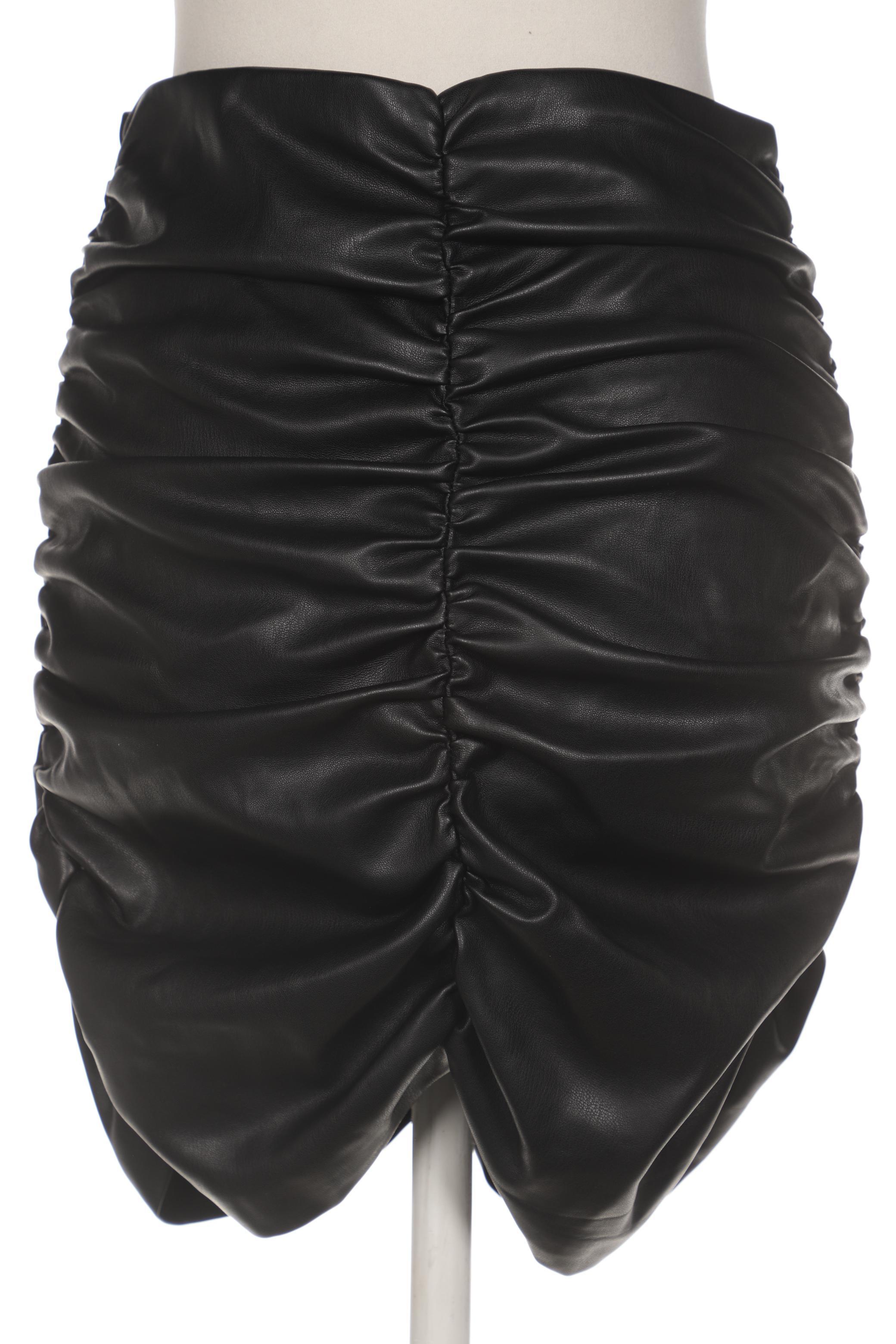

ZARA Damen Rock, schwarz