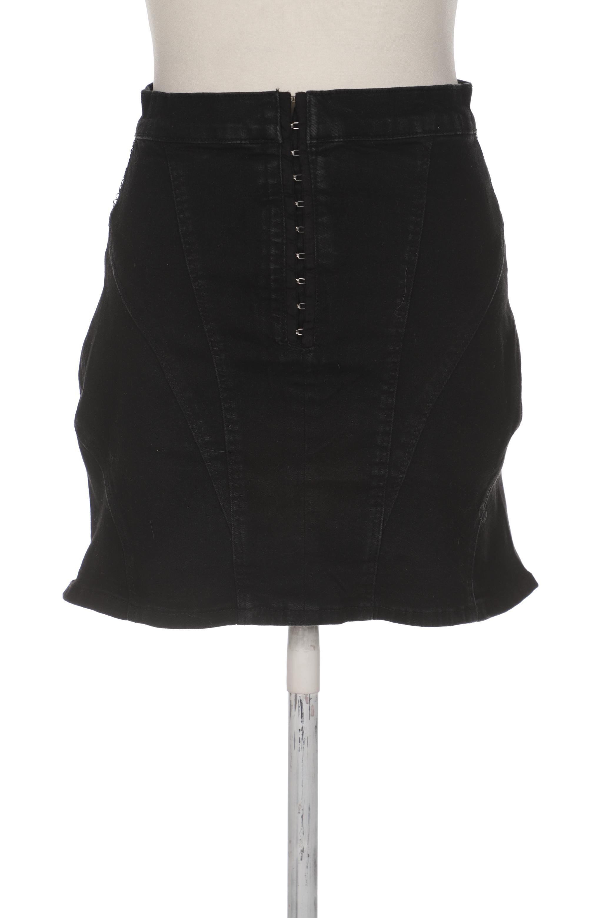 

ZARA Damen Rock, schwarz