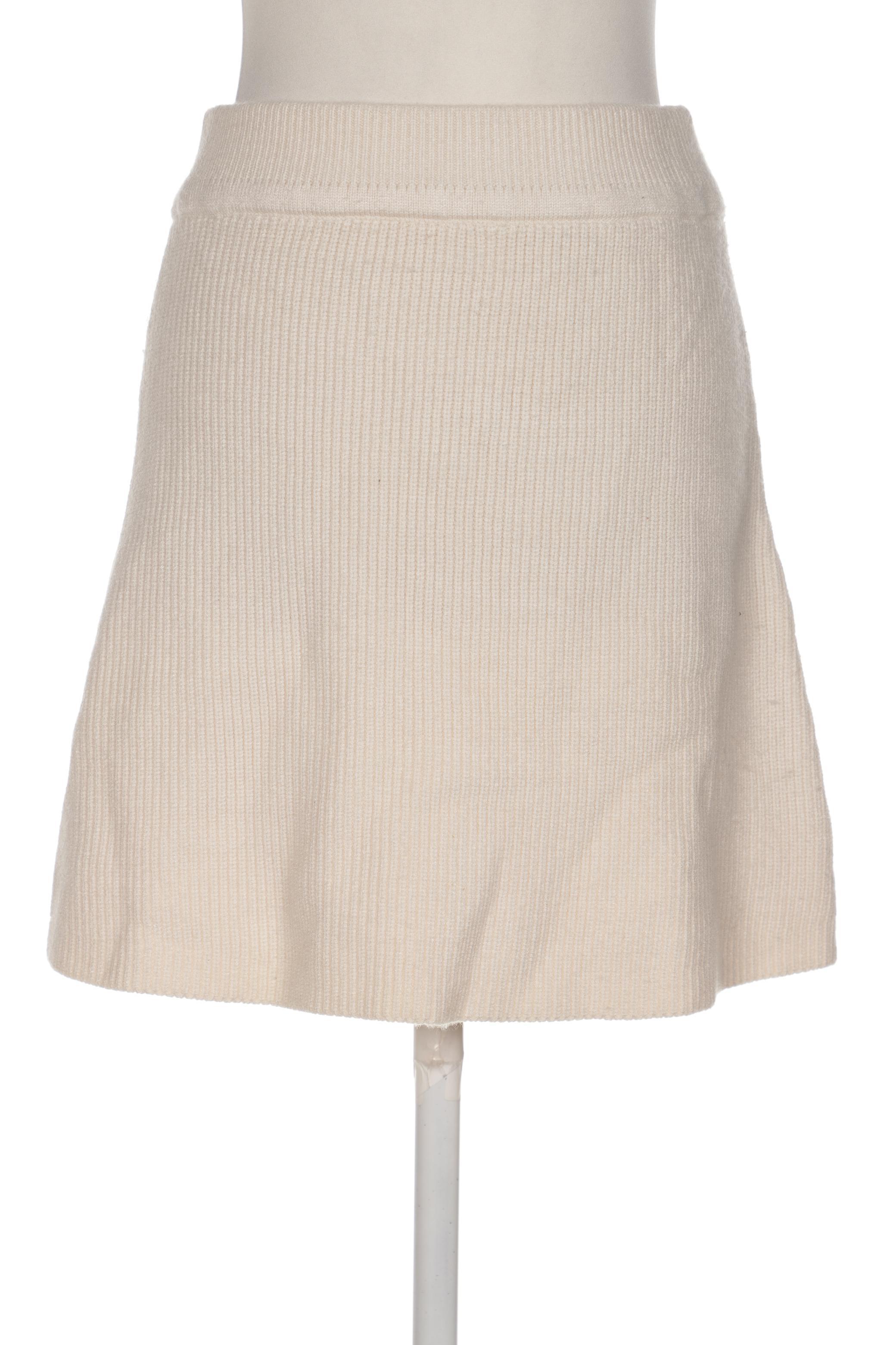 

ZARA Damen Rock, cremeweiß