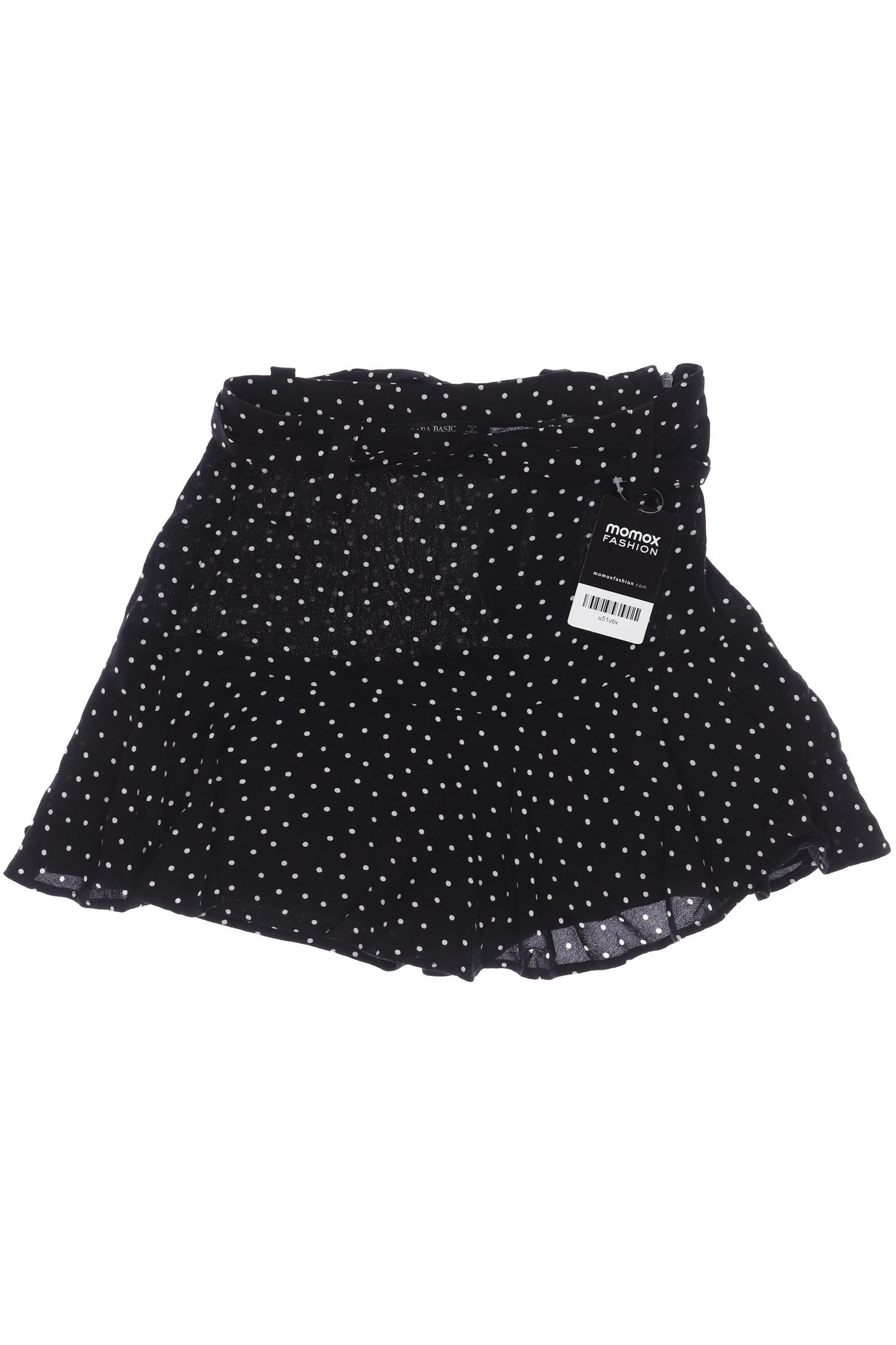 

ZARA Damen Rock, schwarz