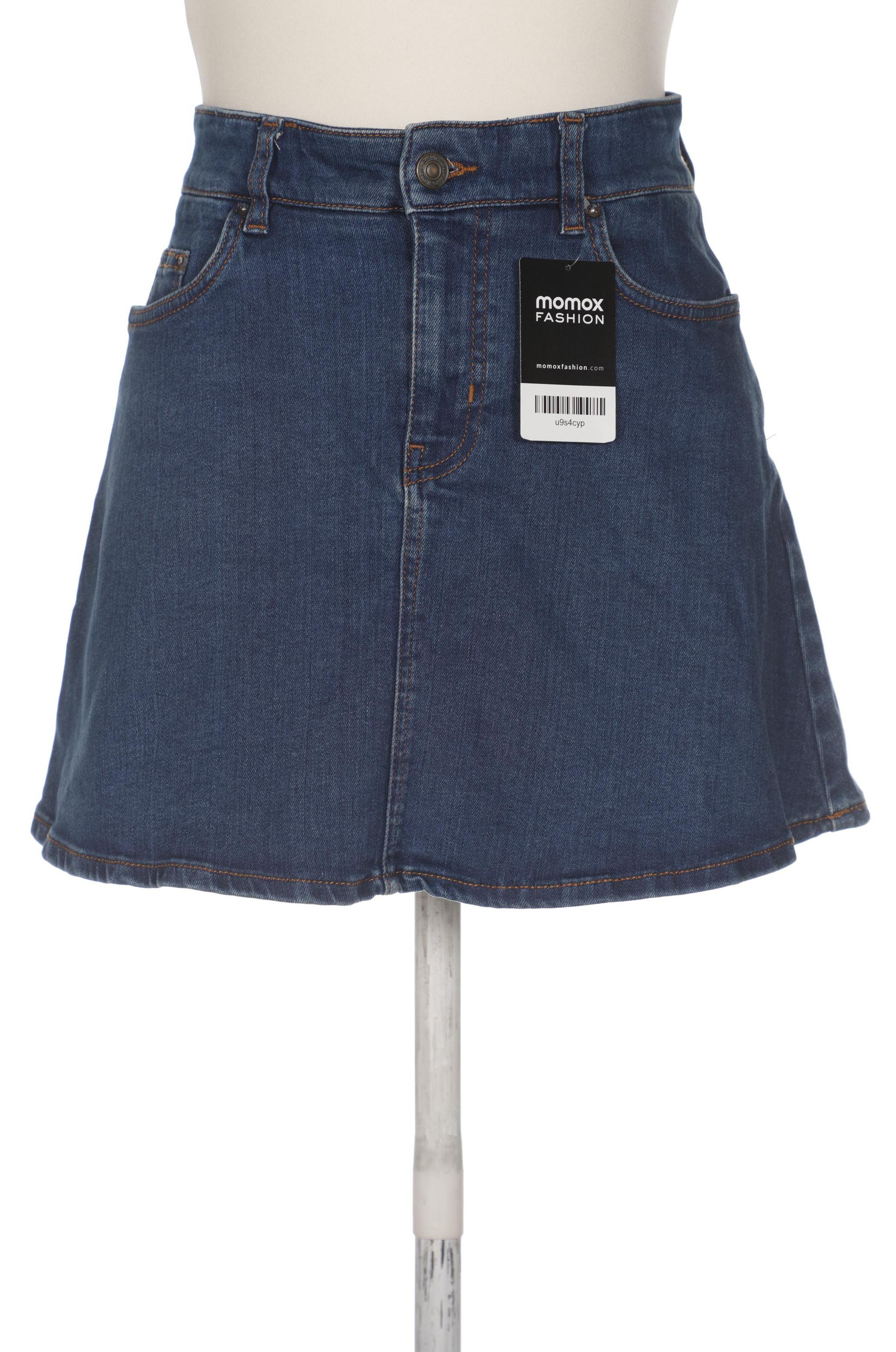 

ZARA Damen Rock, blau