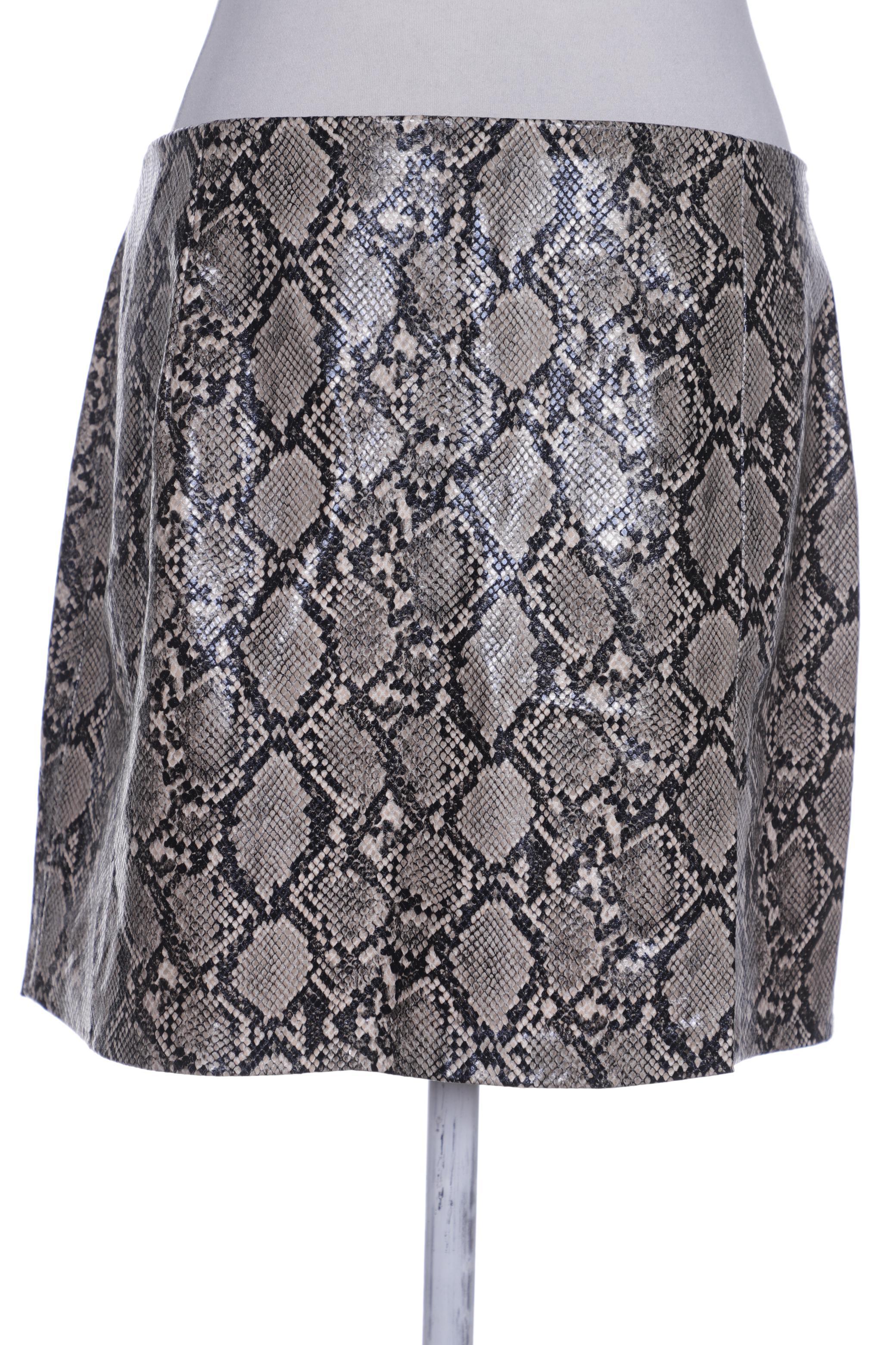 

ZARA Damen Rock, grau
