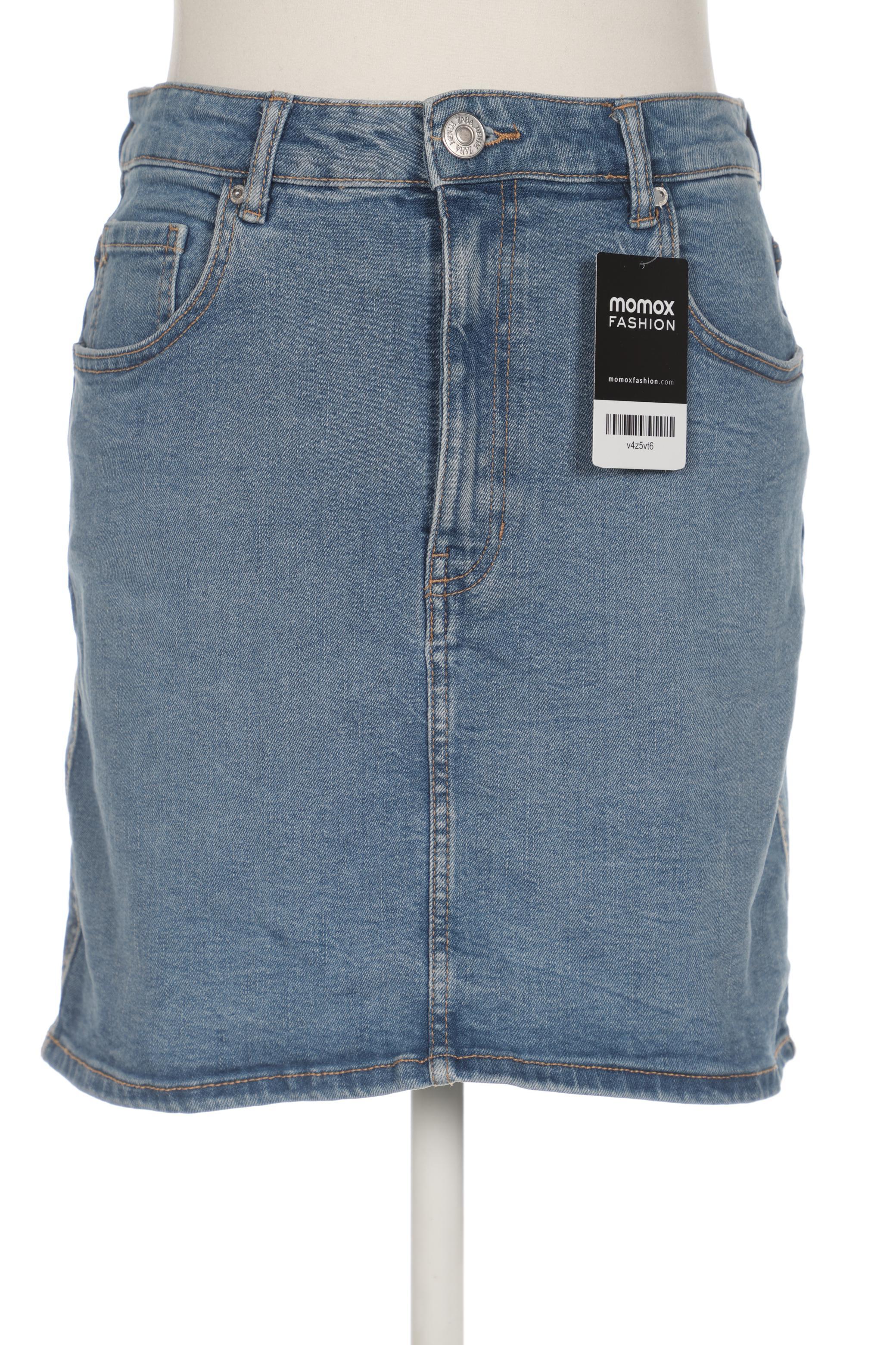 

ZARA Damen Rock, blau