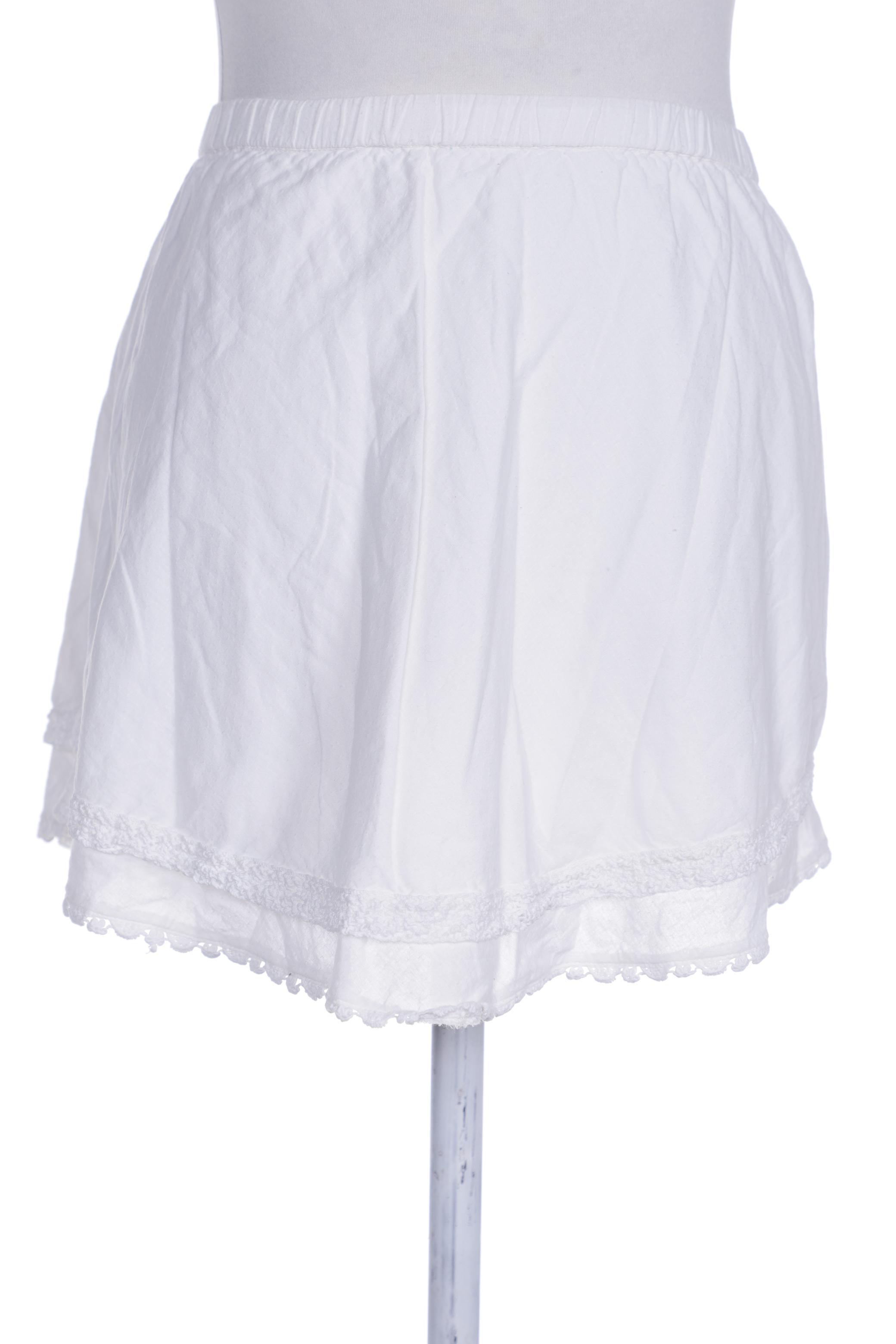 

ZARA Damen Rock, cremeweiß