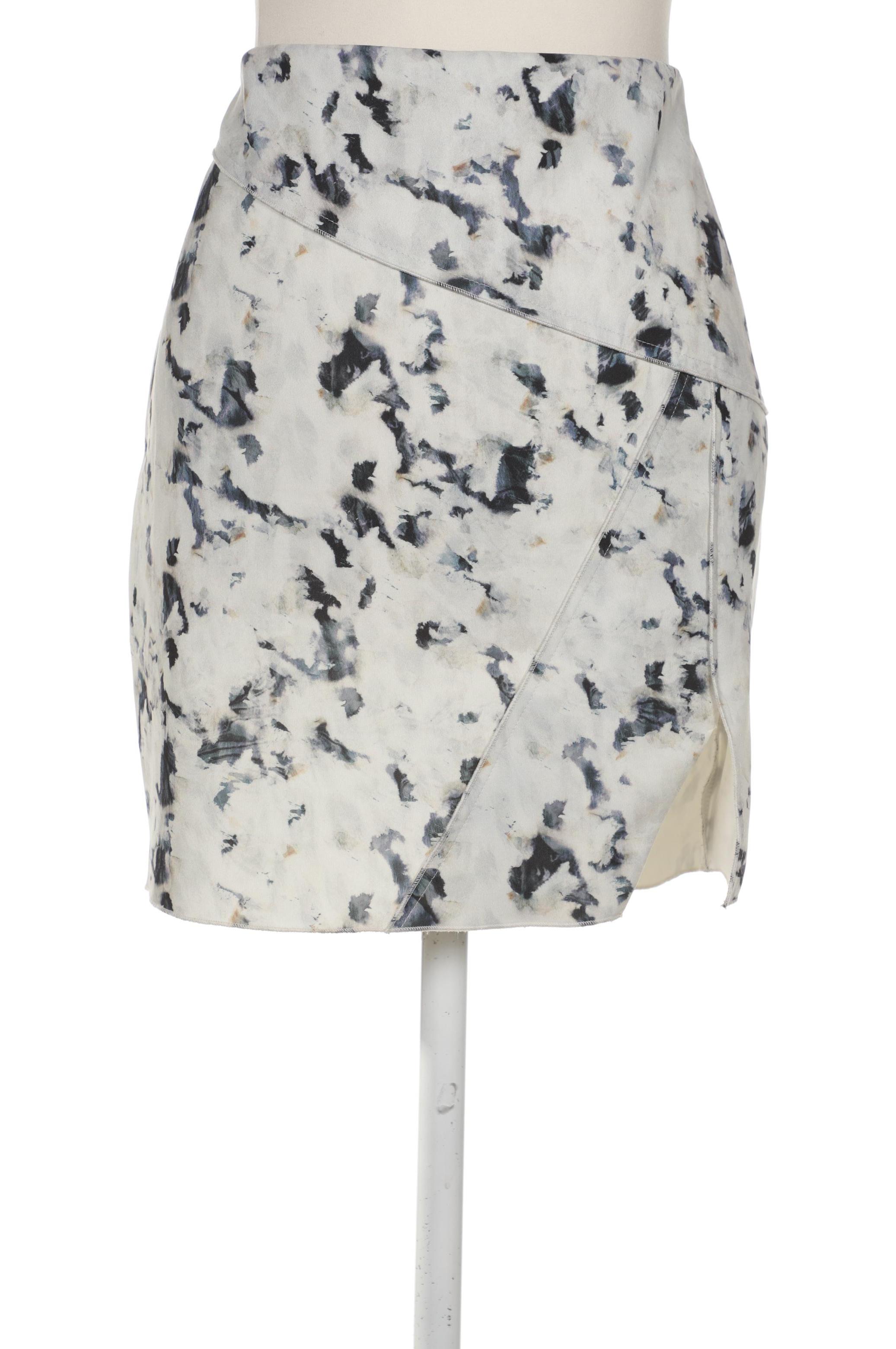 

ZARA Damen Rock, cremeweiß