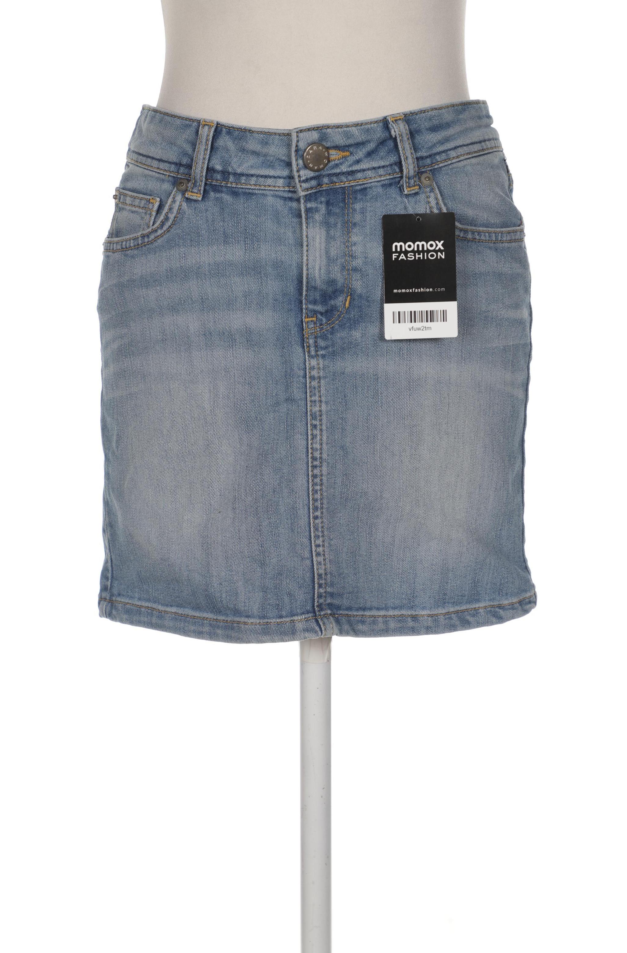 

ZARA Damen Rock, blau