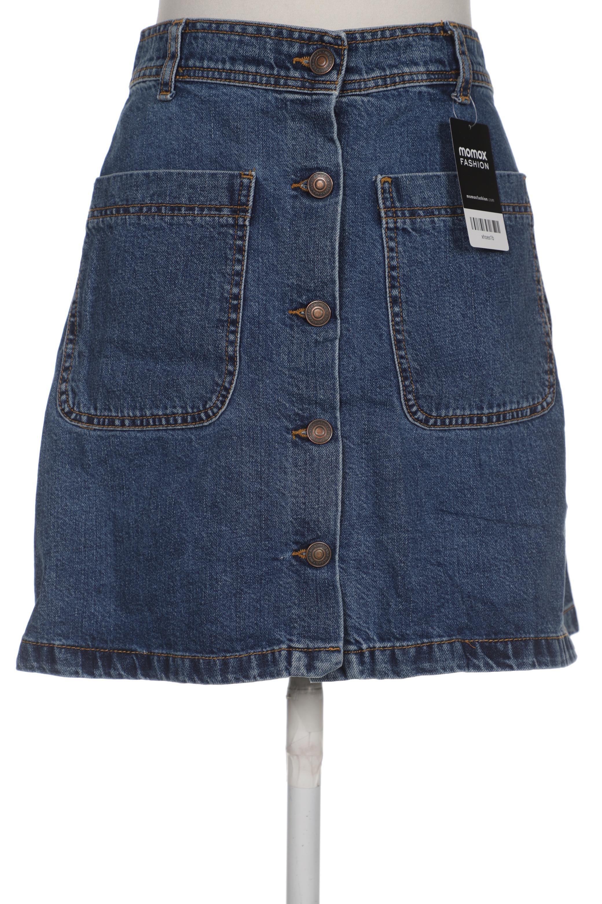 

ZARA Damen Rock, blau