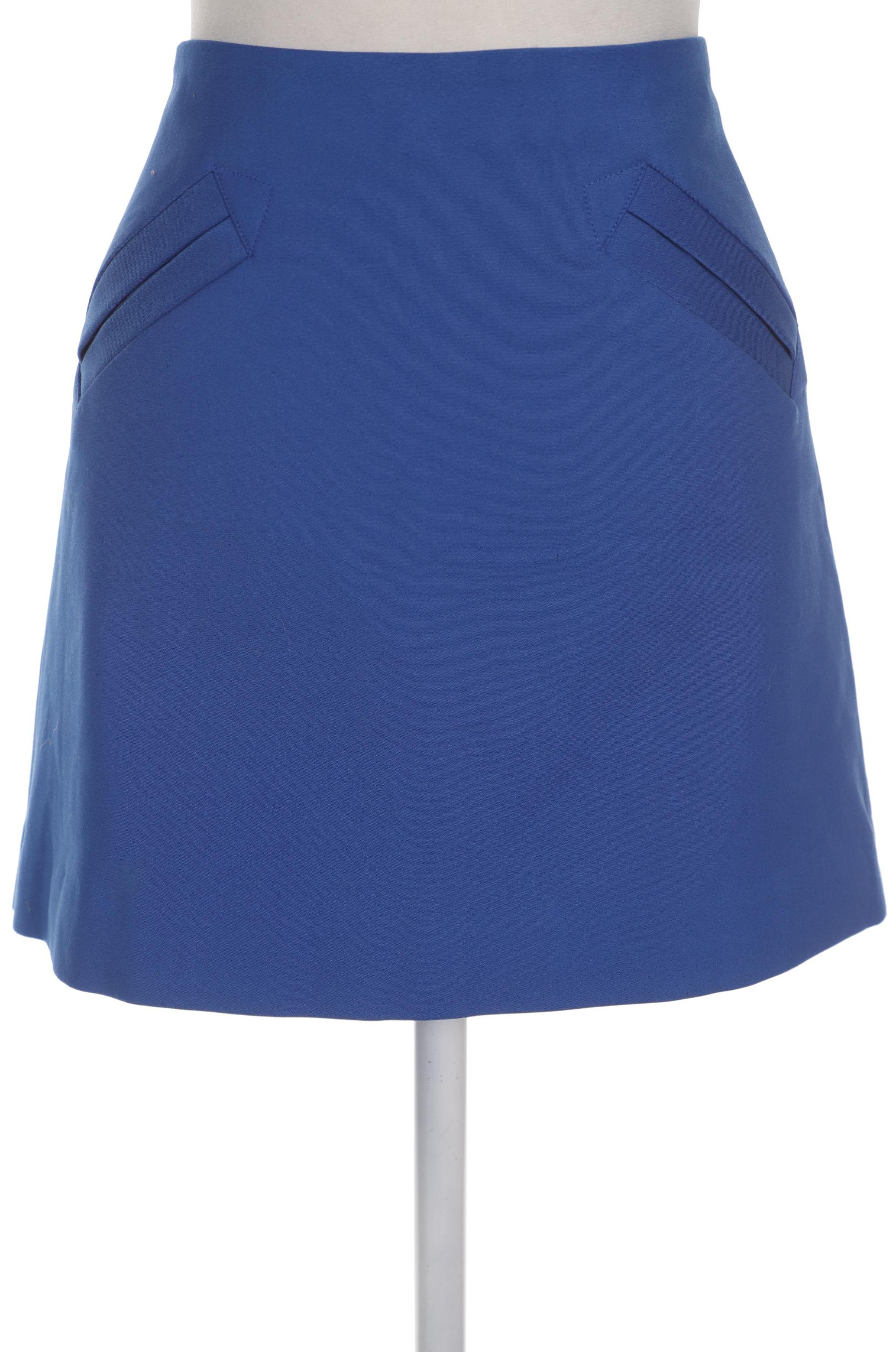 

ZARA Damen Rock, blau