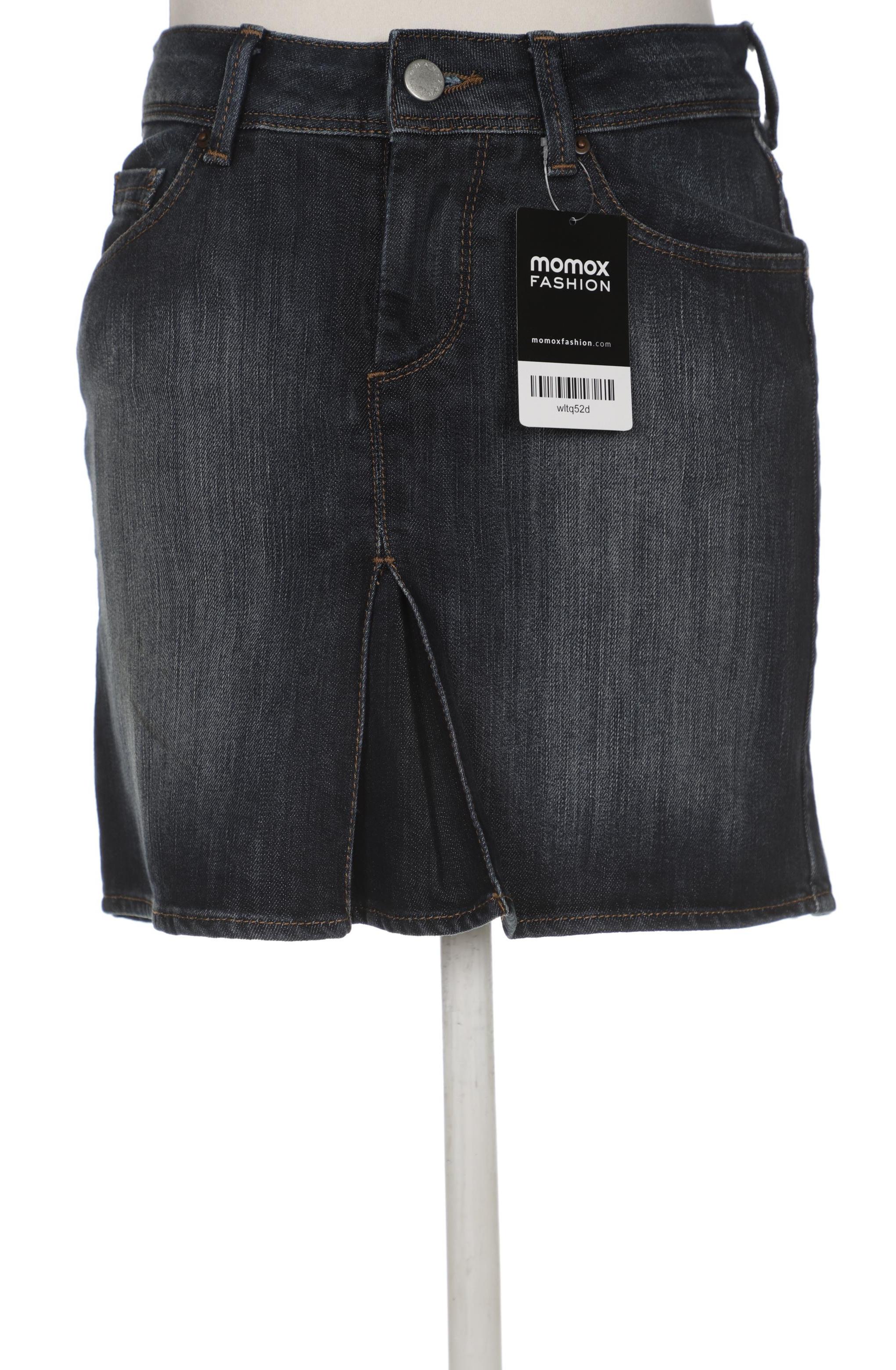 

ZARA Damen Rock, marineblau
