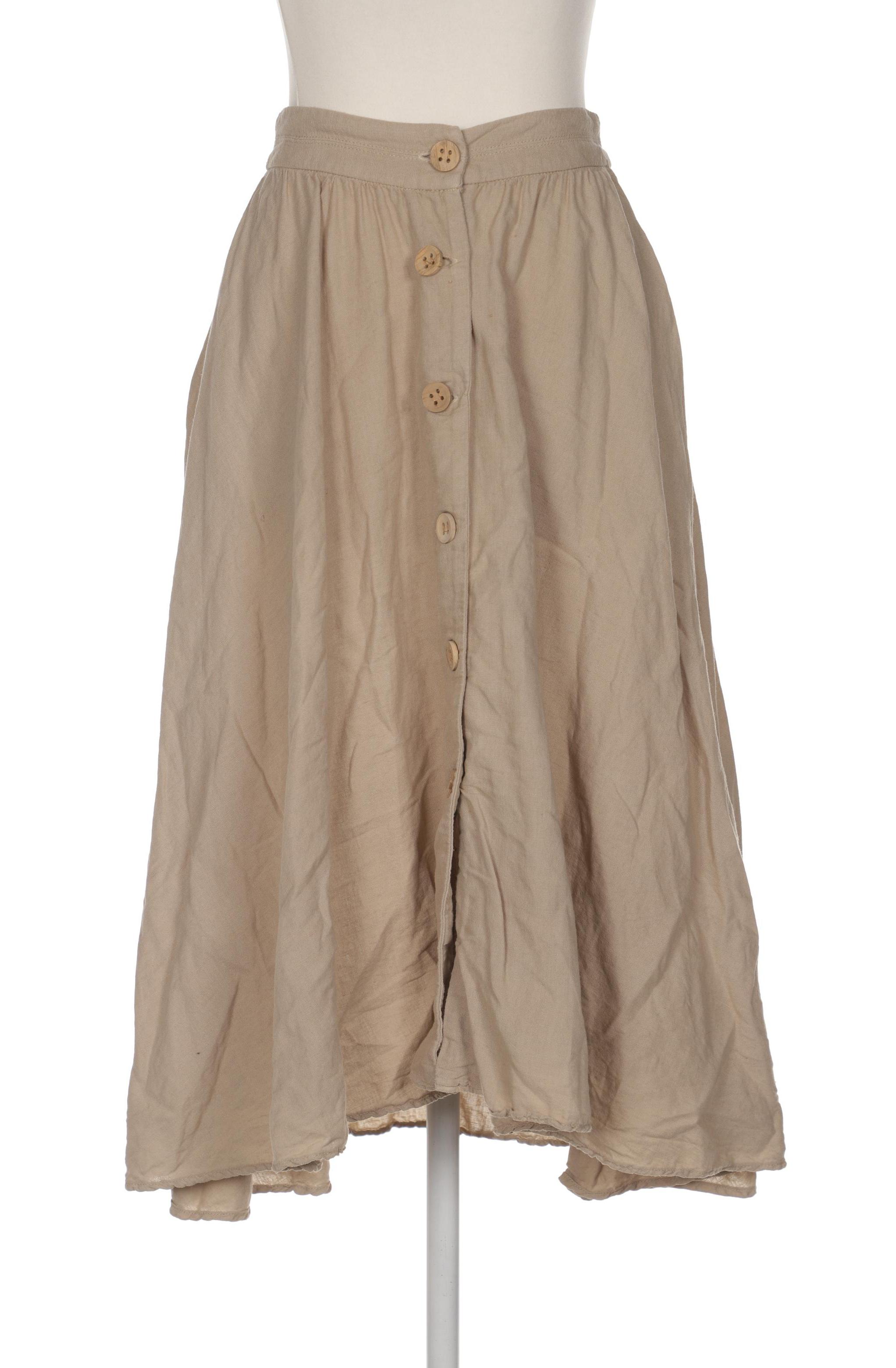 

ZARA Damen Rock, beige