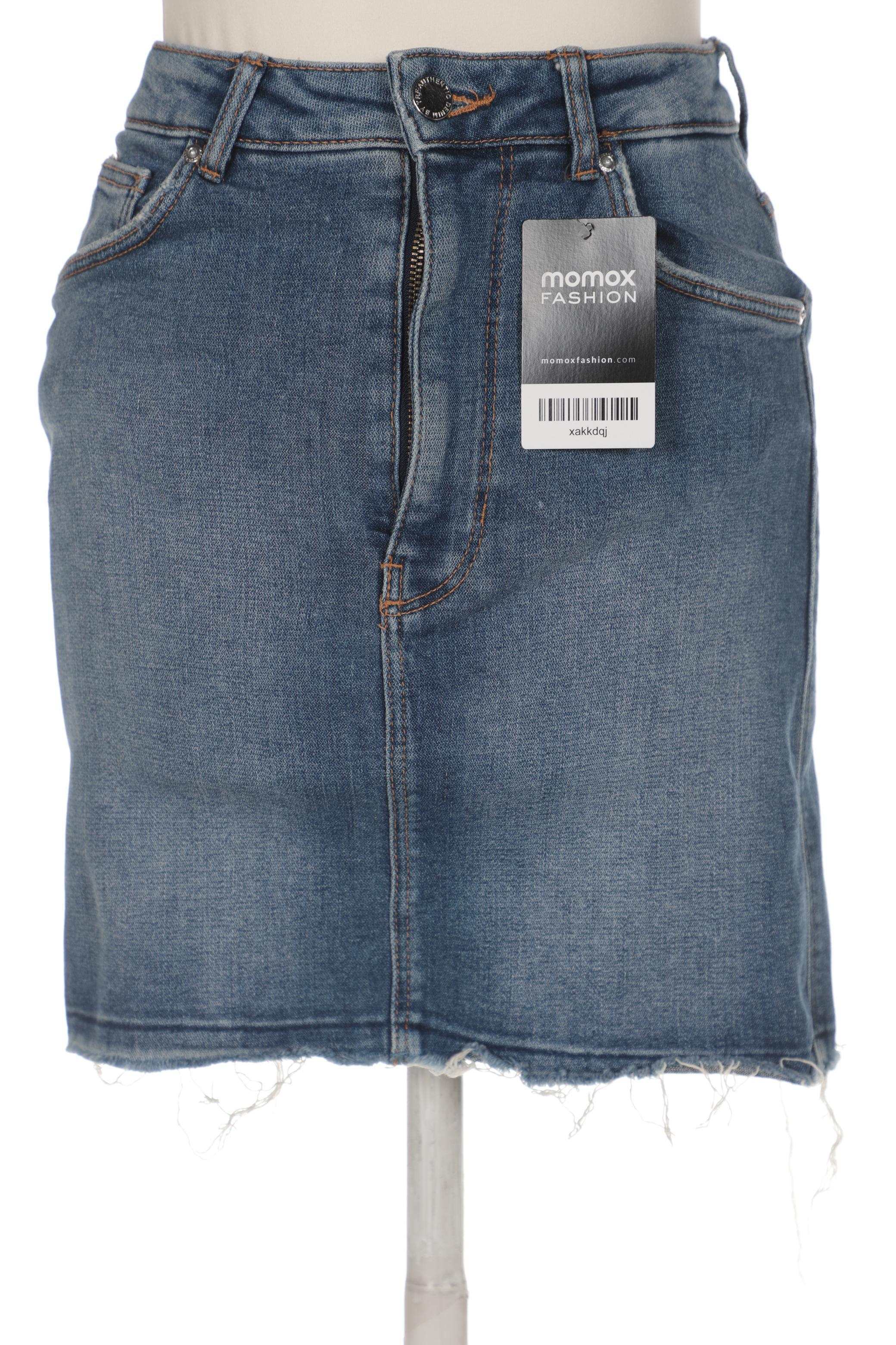 

ZARA Damen Rock, blau