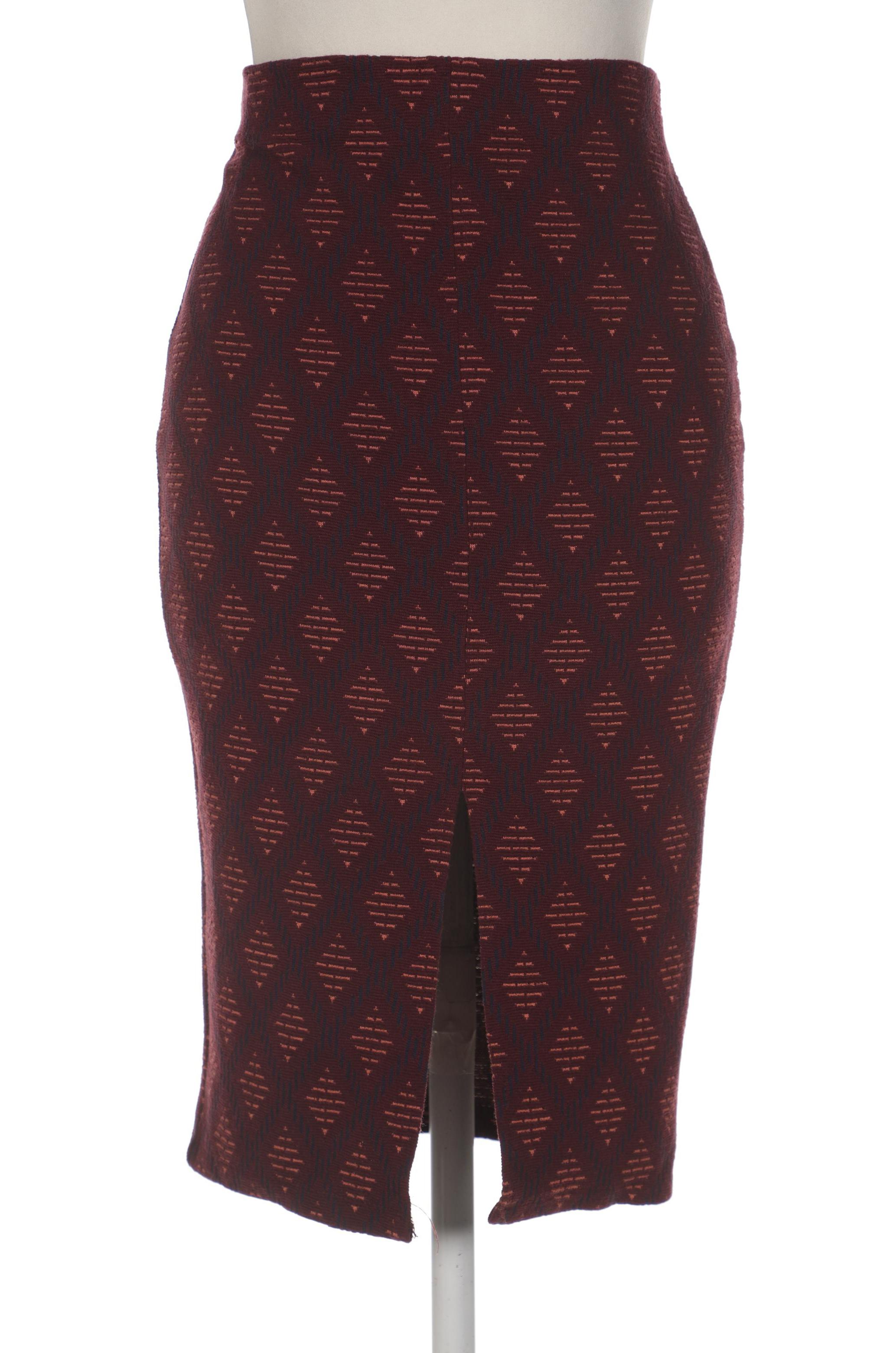 

Zara Damen Rock, bordeaux, Gr. 36