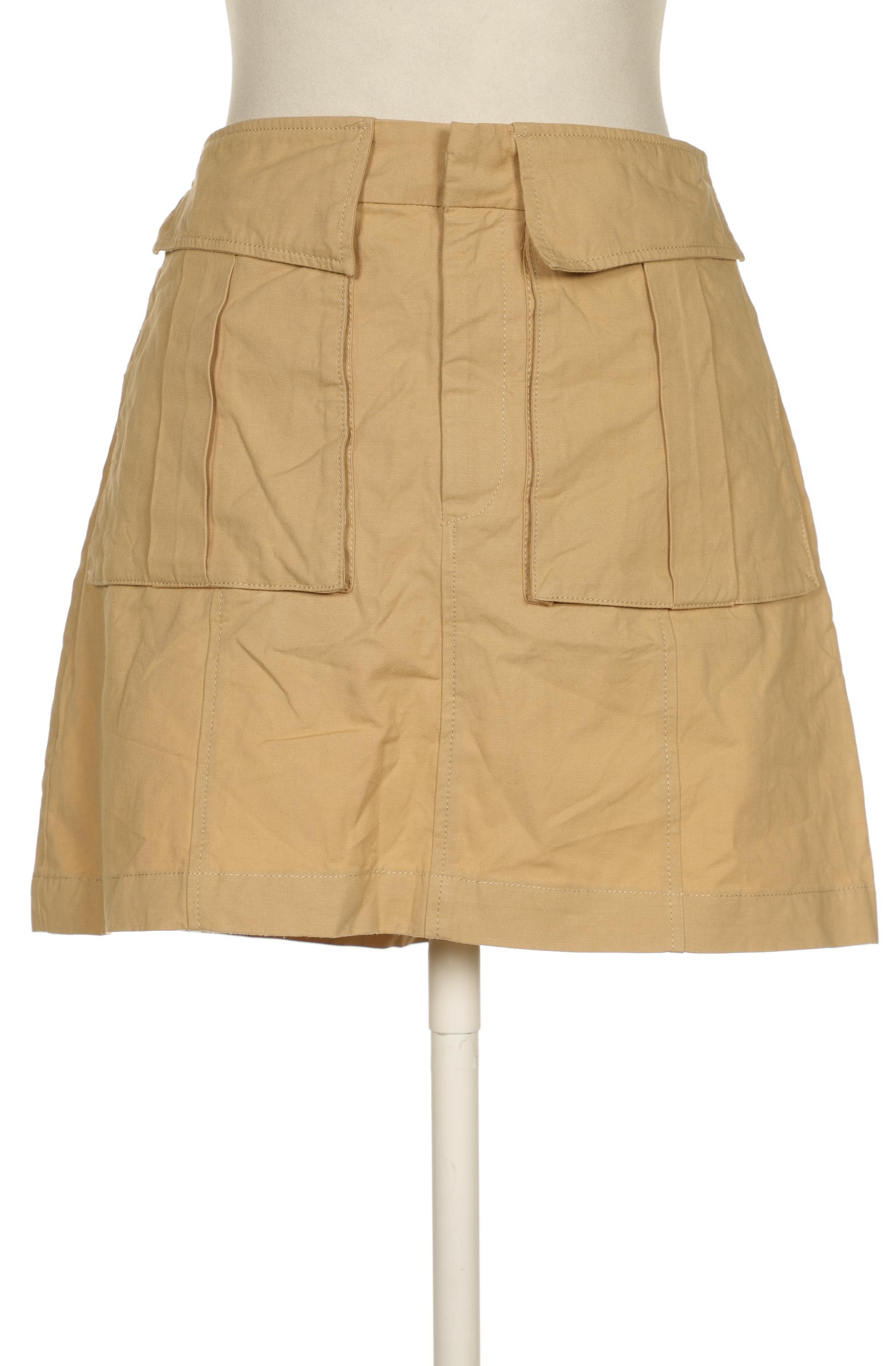 

ZARA Damen Rock, beige