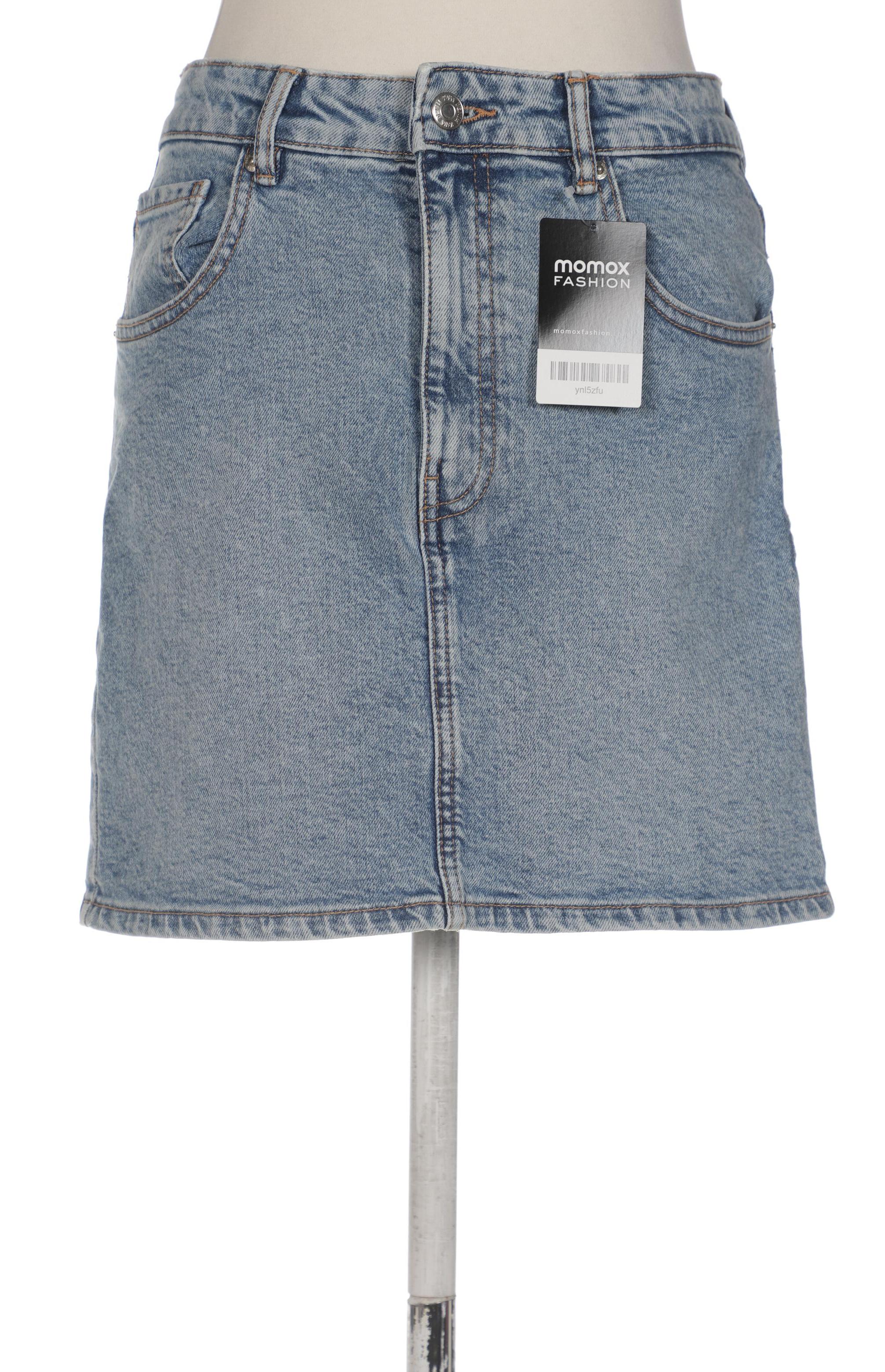 

ZARA Damen Rock, hellblau