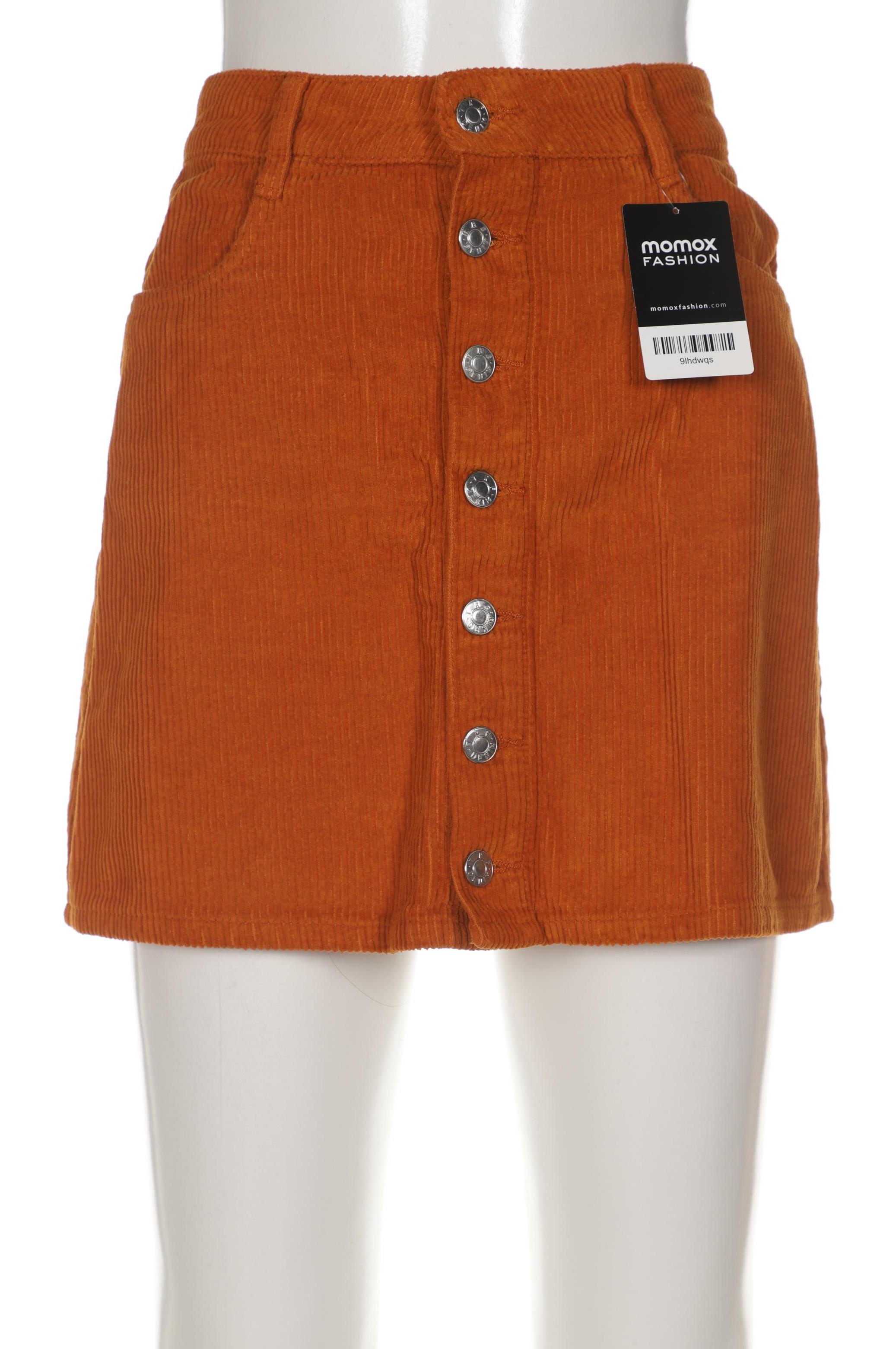 

ZARA Damen Rock, orange