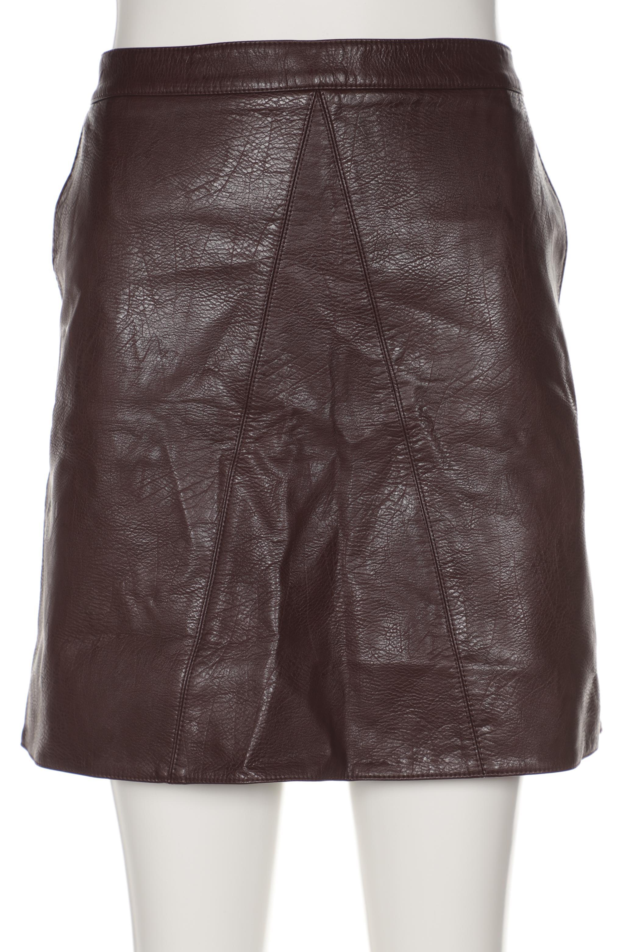 

ZARA Damen Rock, bordeaux