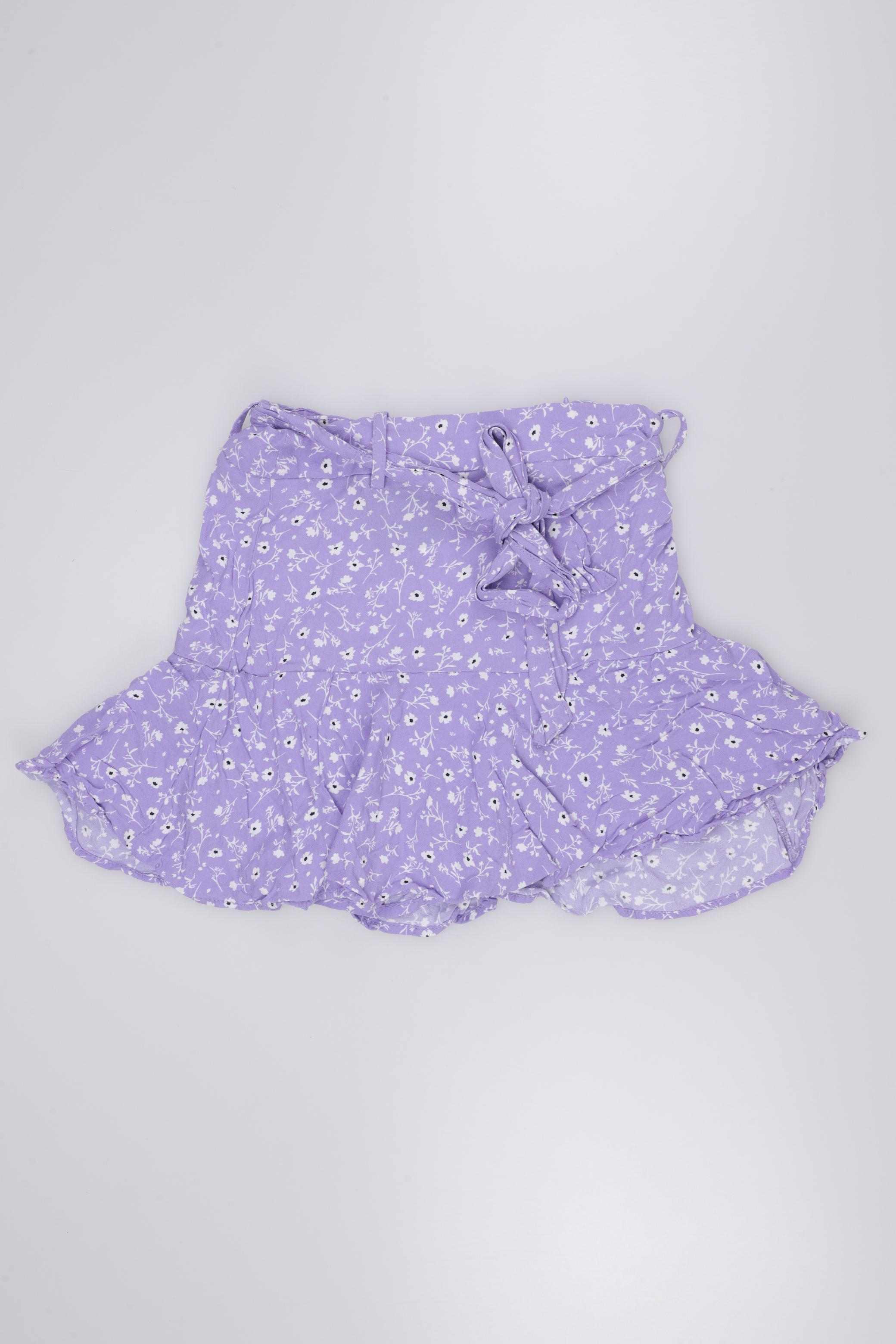 

ZARA Damen Rock, flieder