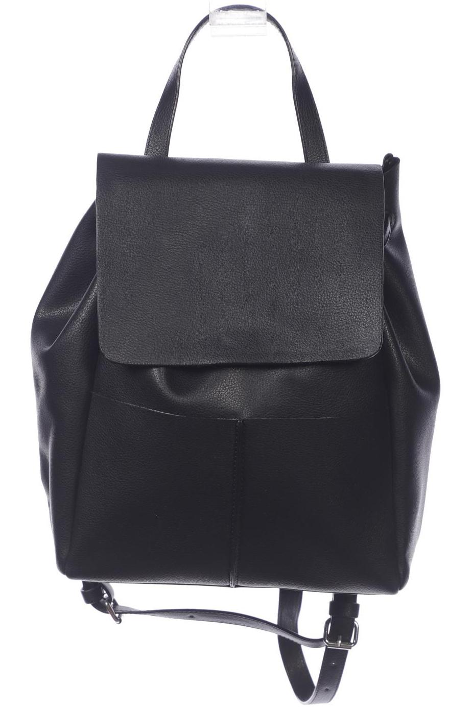 

ZARA Damen Rucksack, schwarz