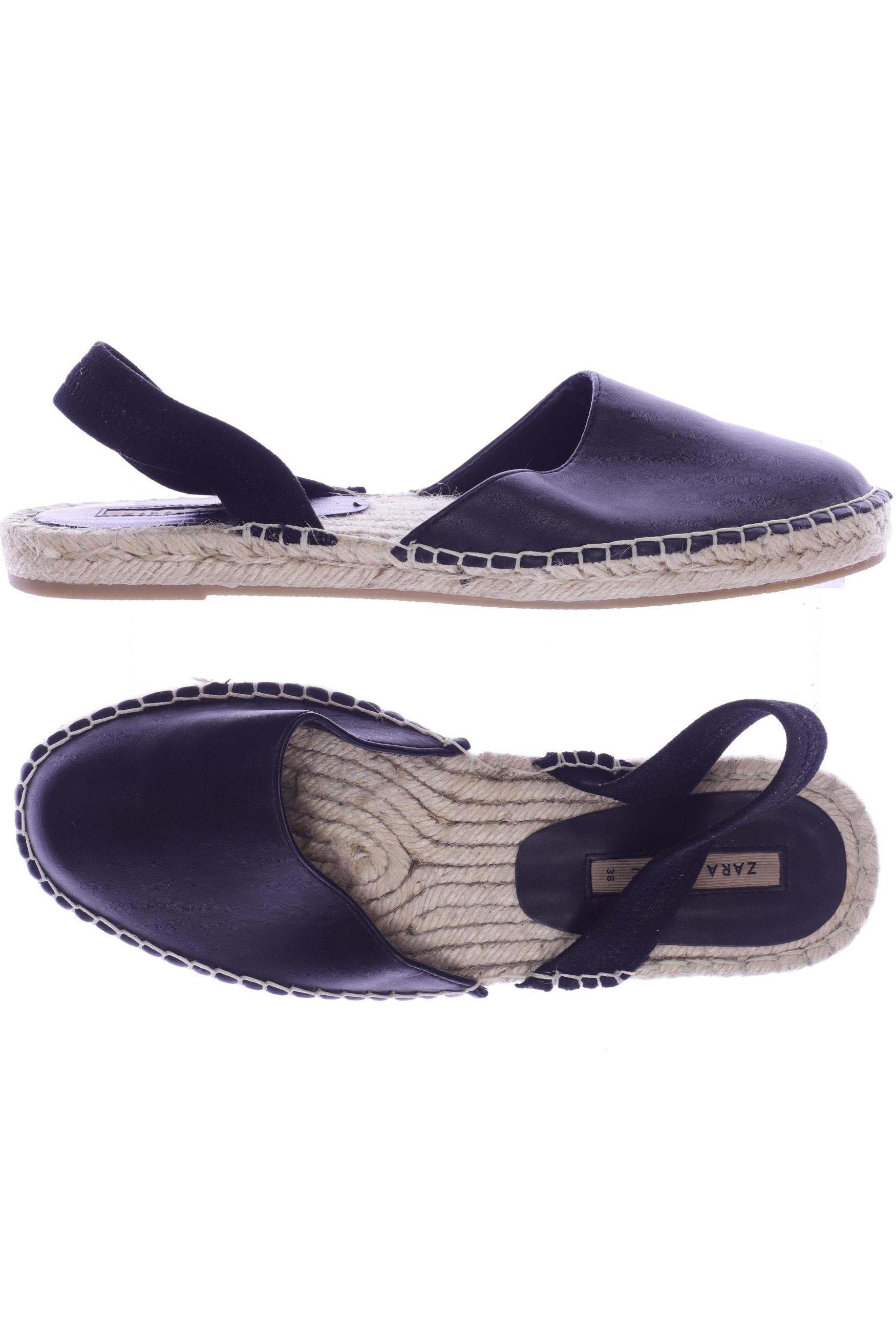 

ZARA Damen Sandale, schwarz