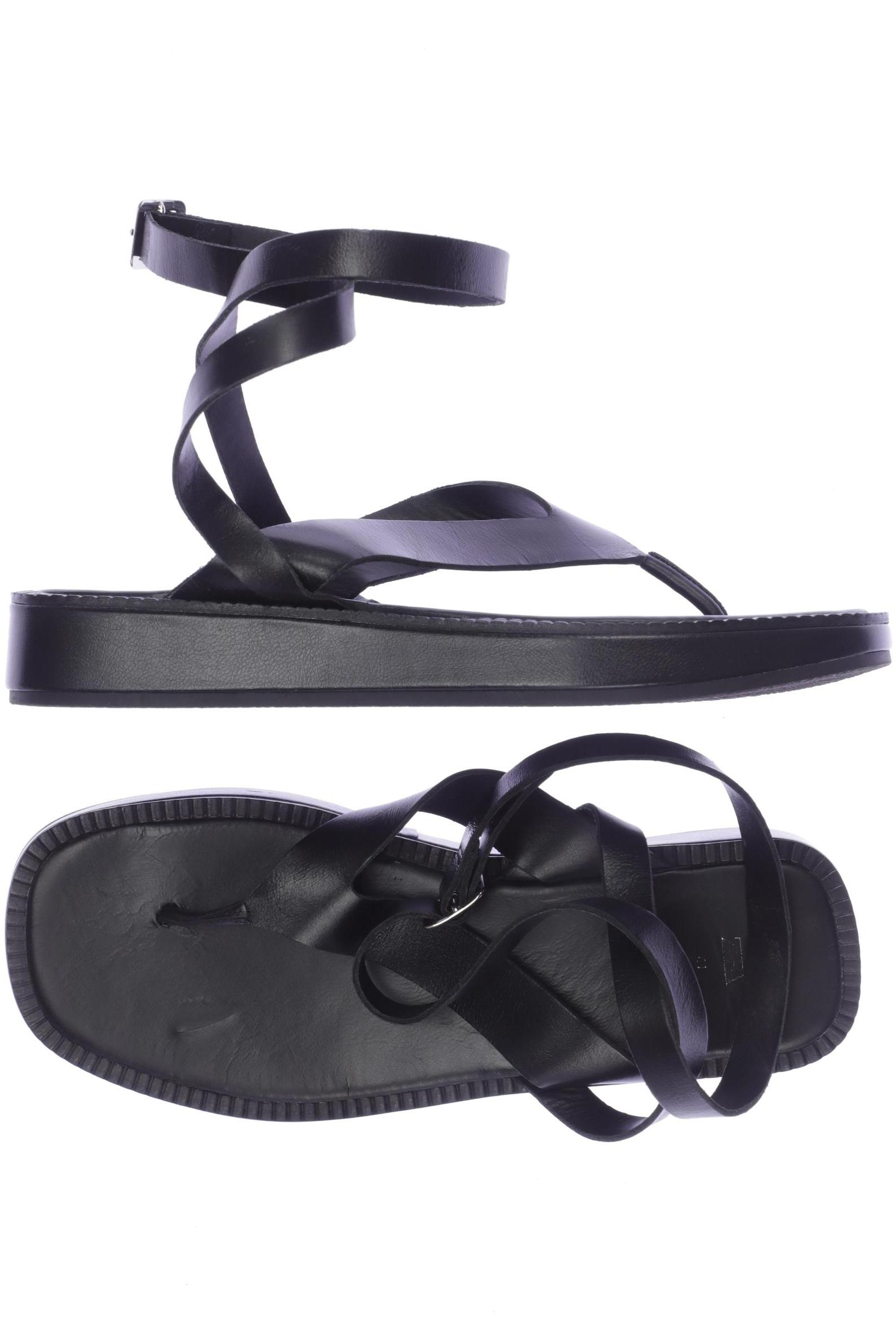 

Zara Damen Sandale, schwarz, Gr. 41