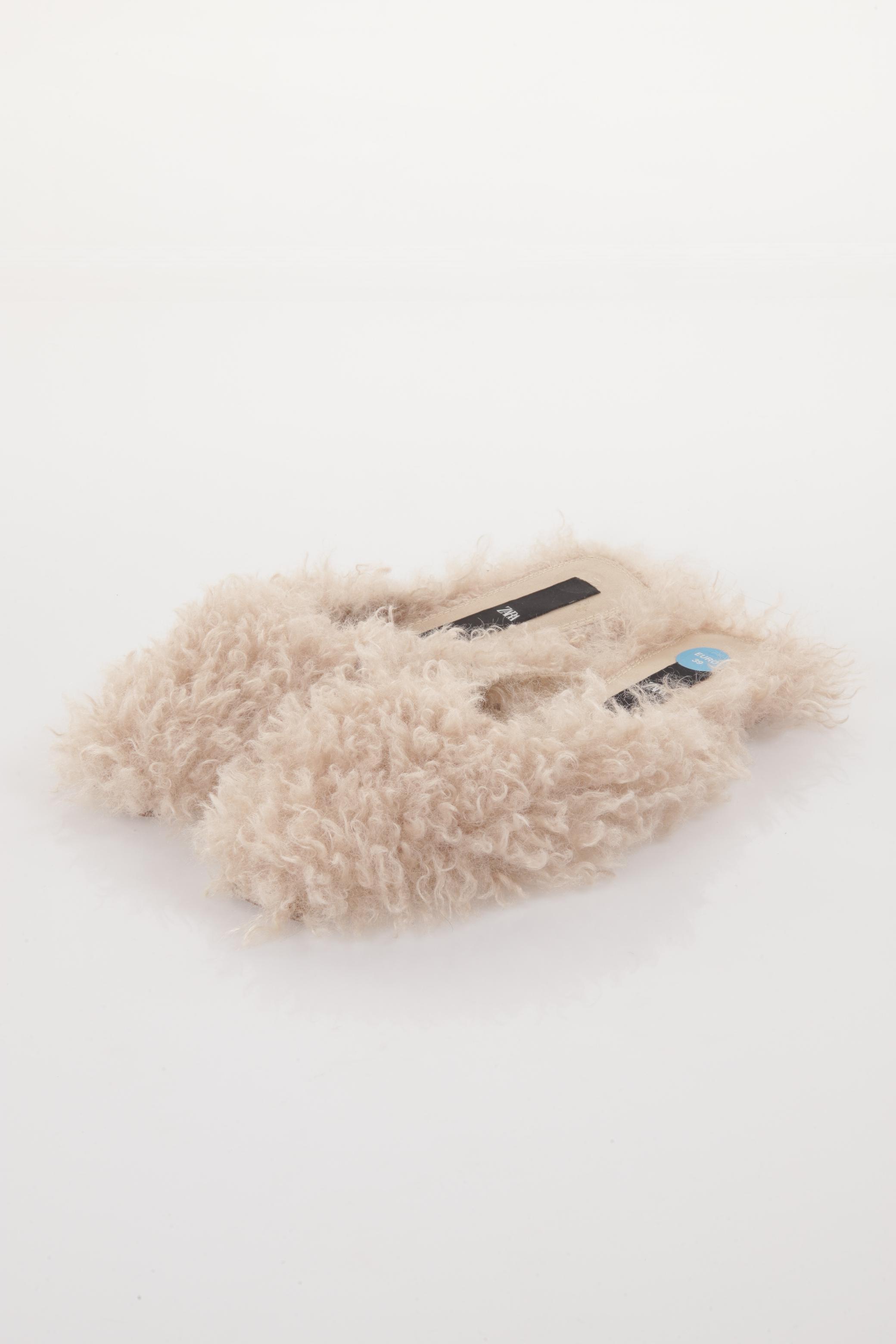 

Zara Damen Sandale, beige, Gr. 39