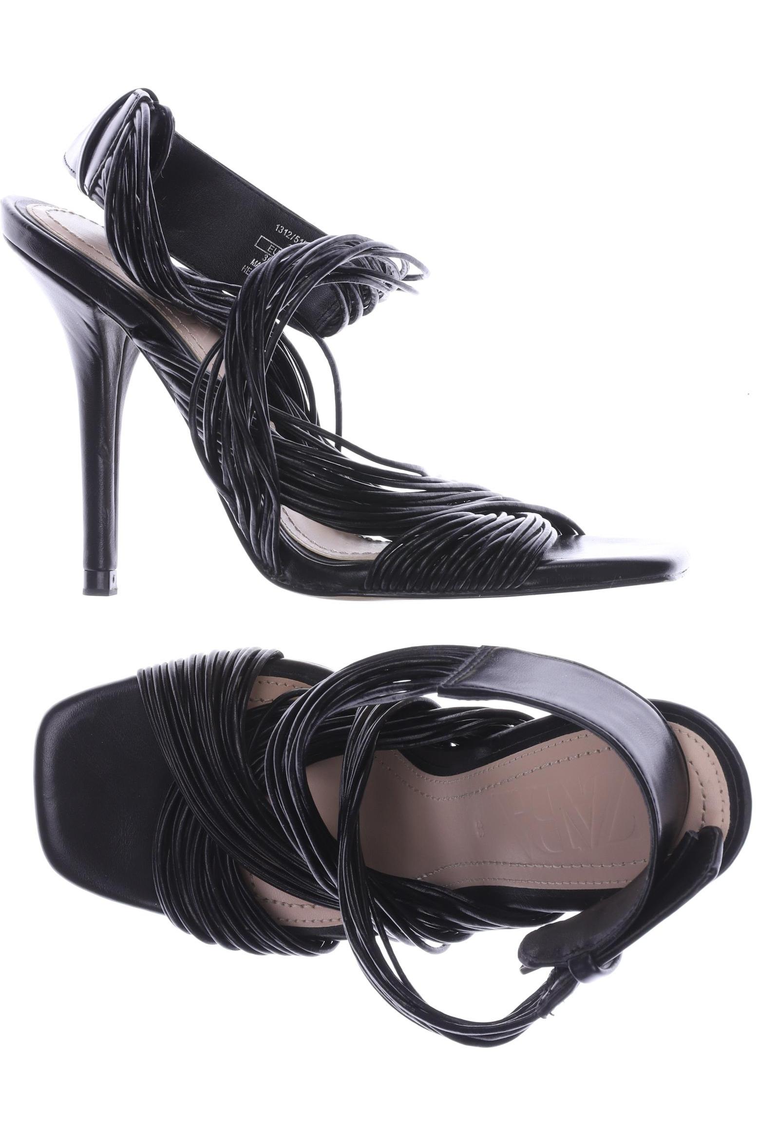 

Zara Damen Sandale, schwarz, Gr. 36