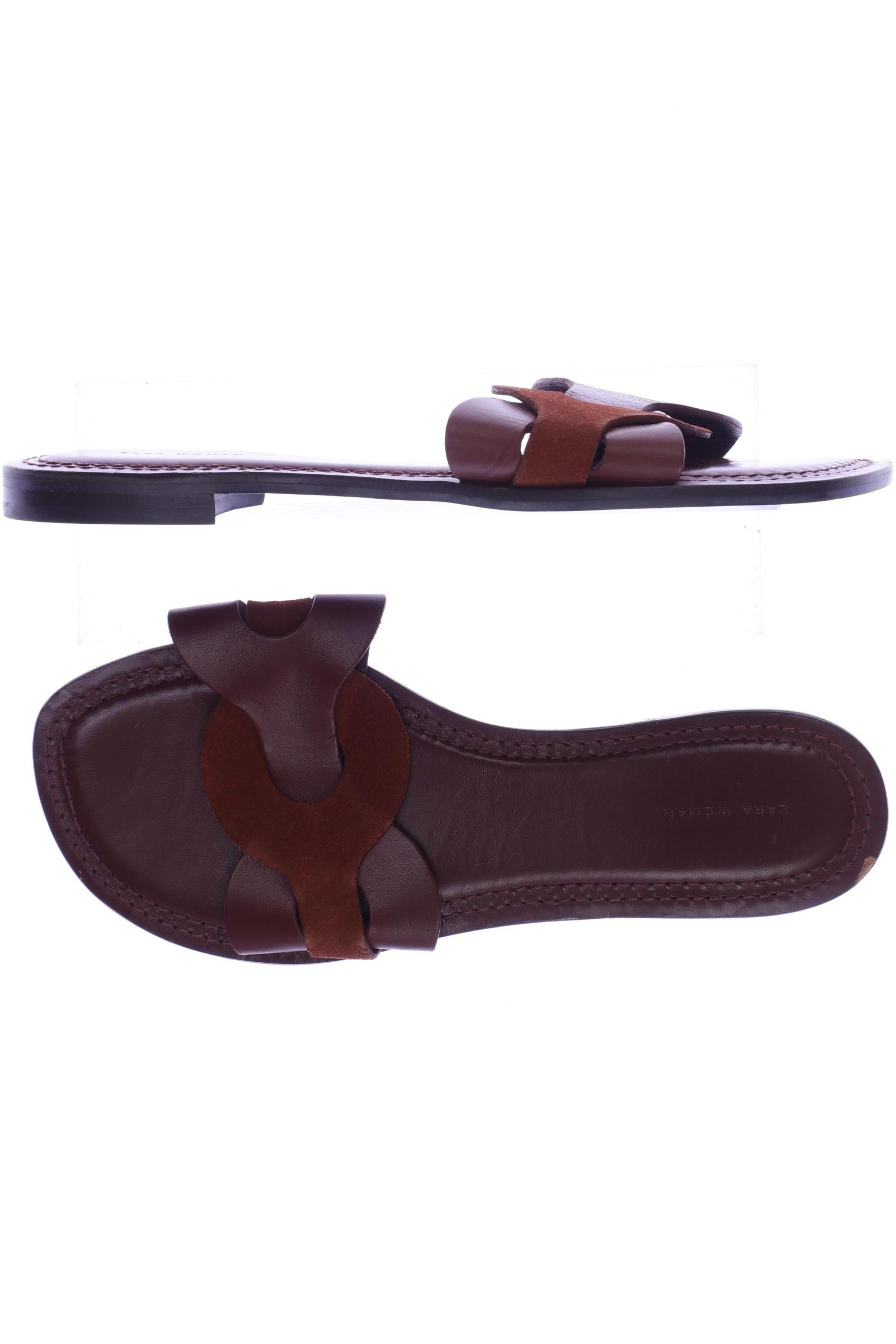 

Zara Damen Sandale, bordeaux, Gr. 39