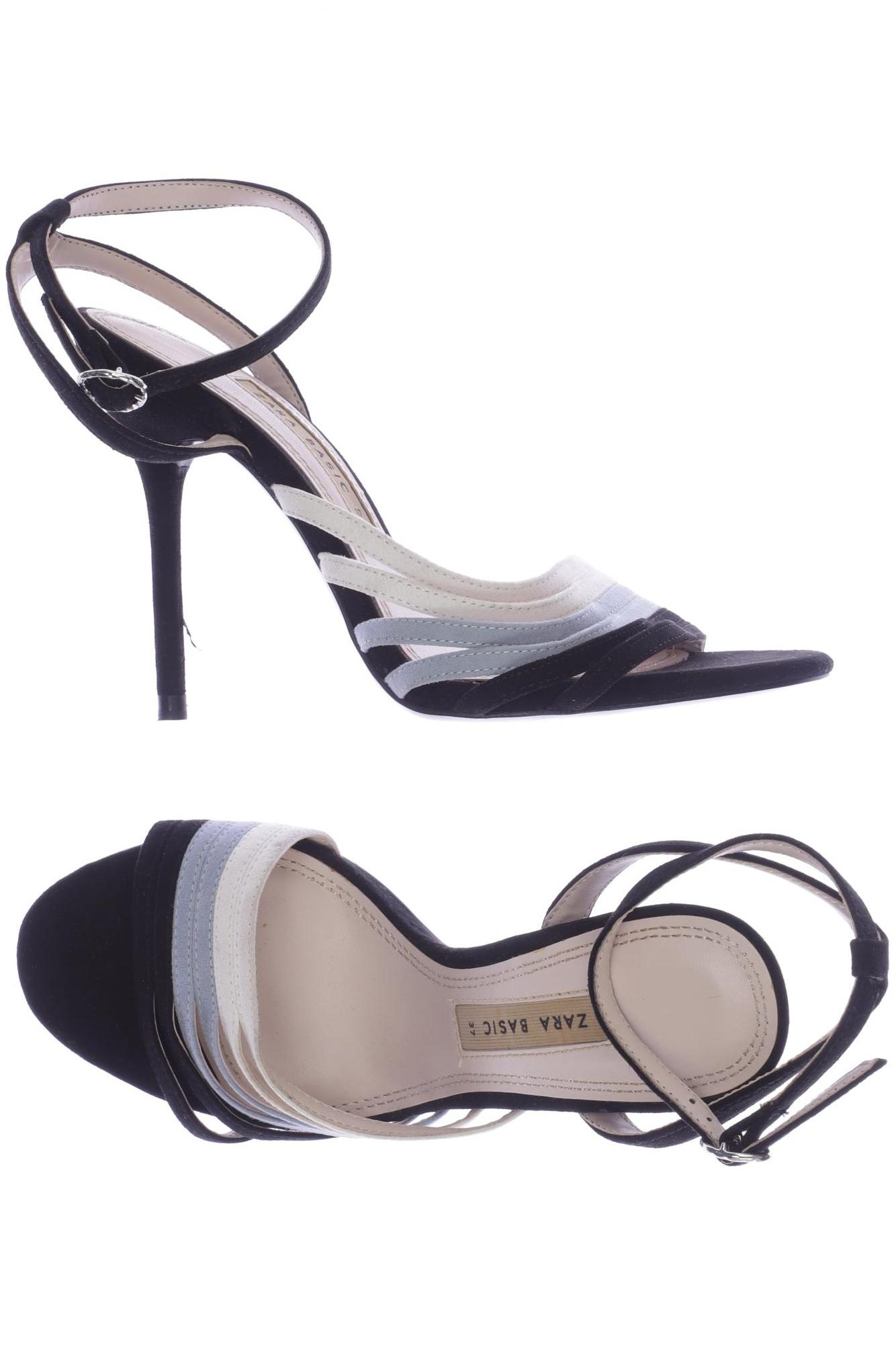 

Zara Damen Sandale, schwarz, Gr. 37