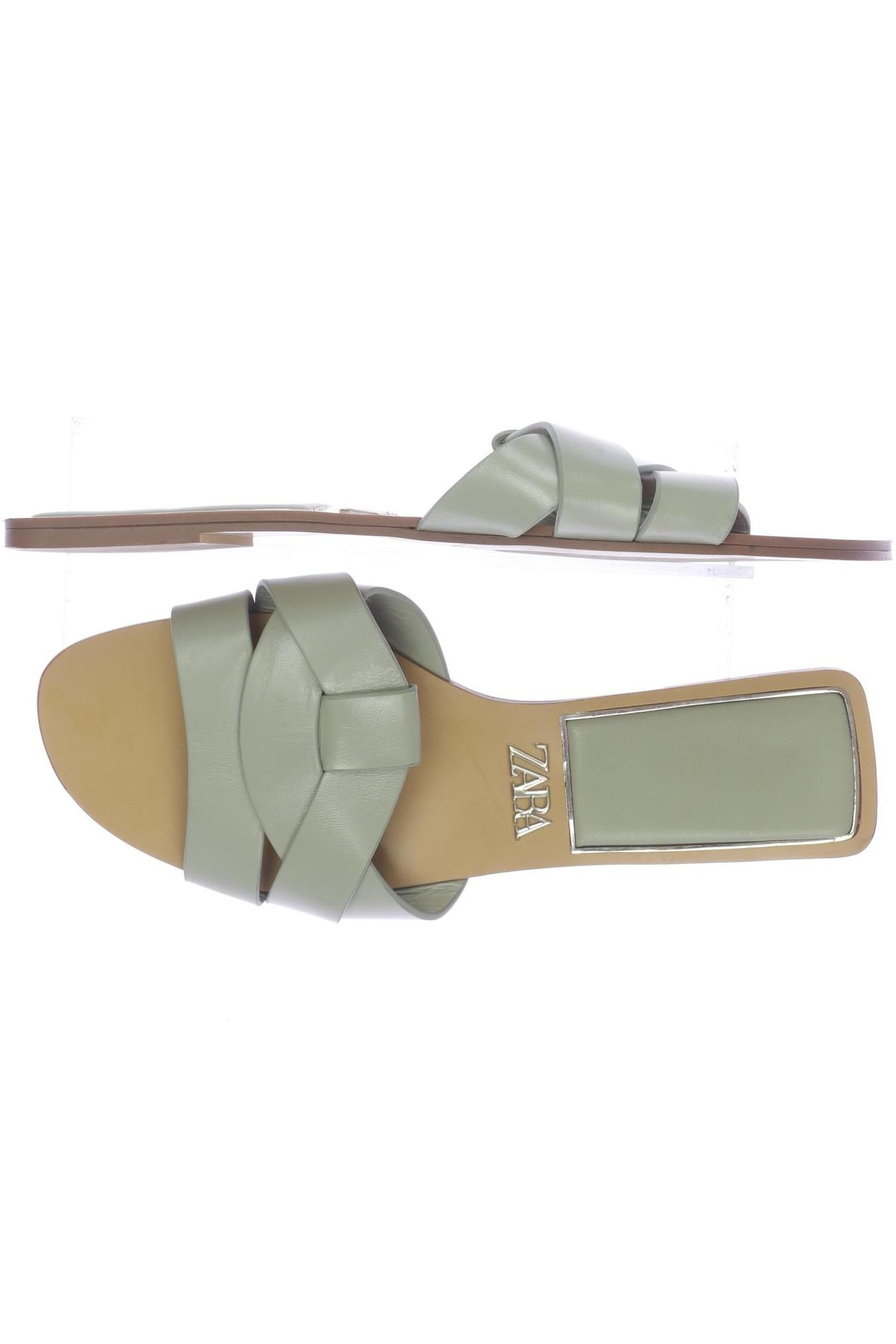 

Zara Damen Sandale, hellgrün, Gr. 39