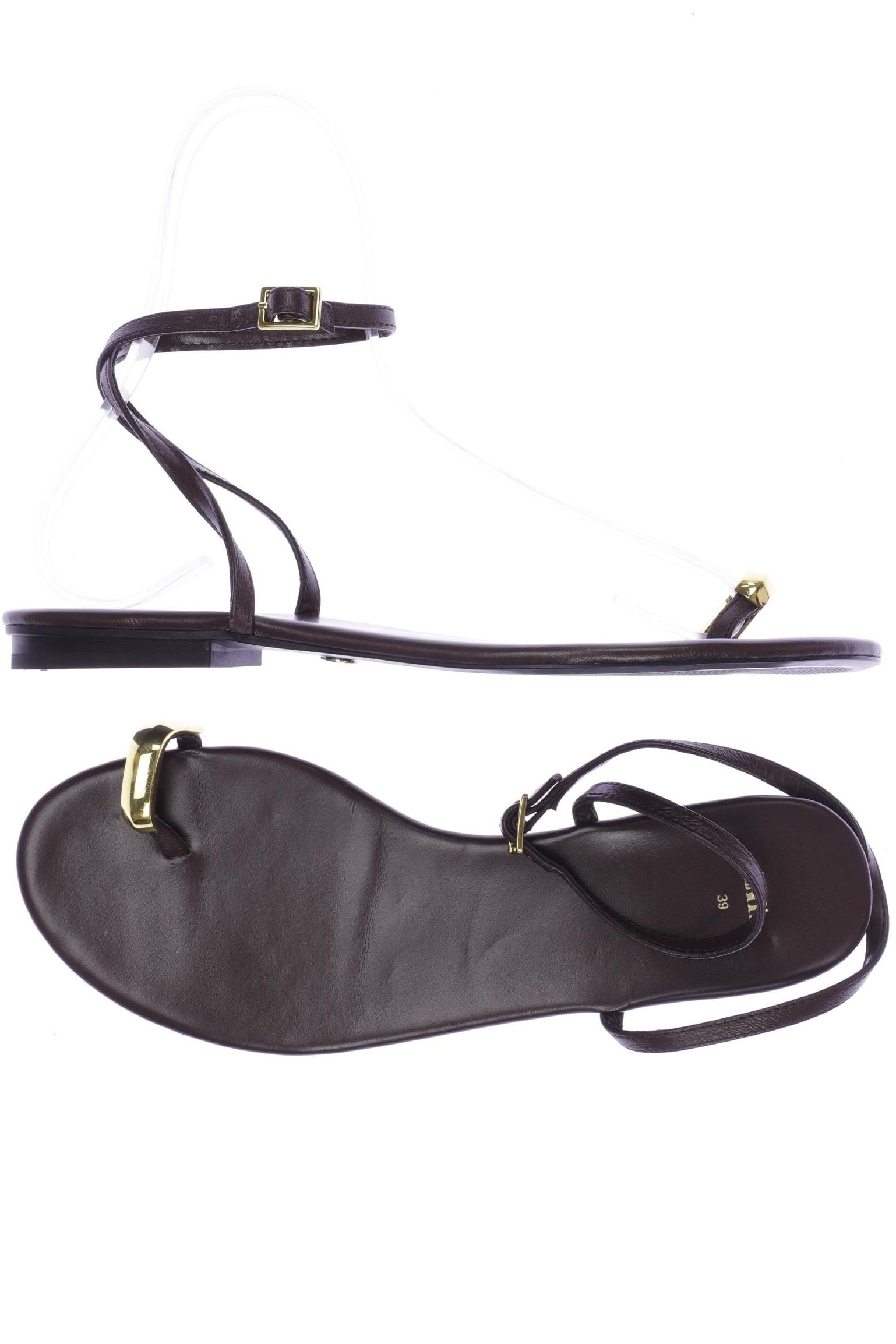 

Zara Damen Sandale, braun, Gr. 39