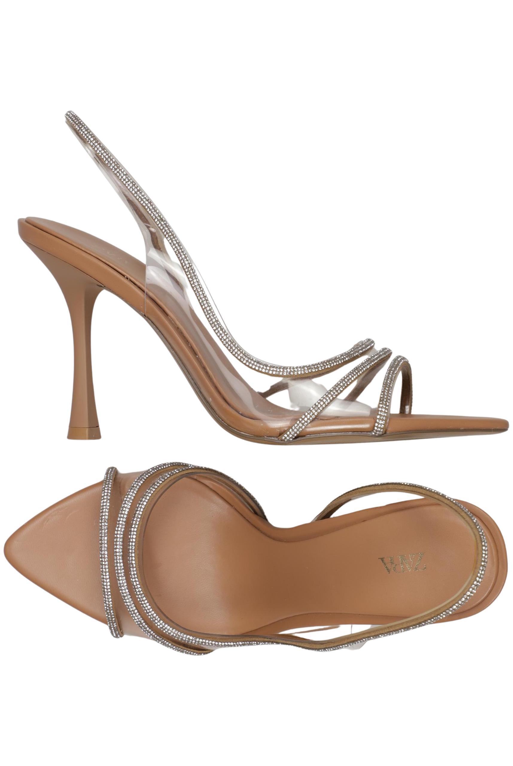 

Zara Damen Sandale, beige, Gr. 39