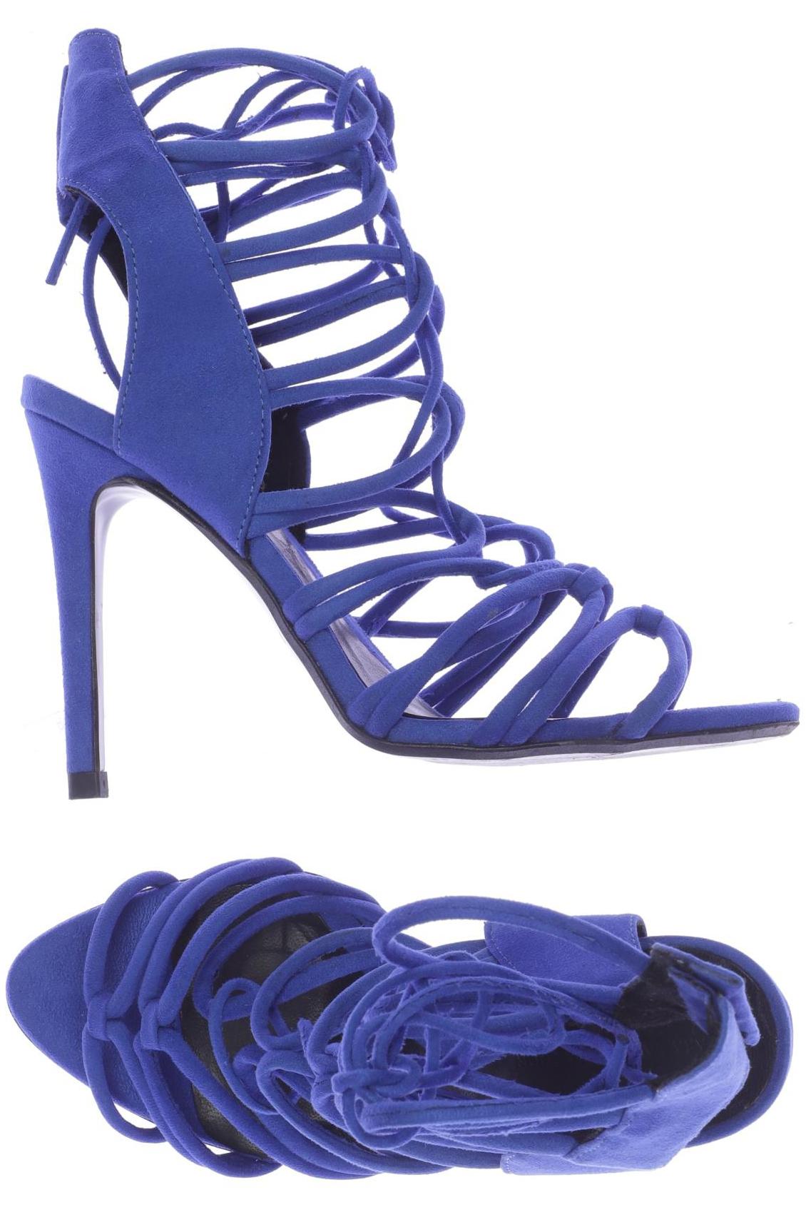 

Zara Damen Sandale, blau, Gr. 36