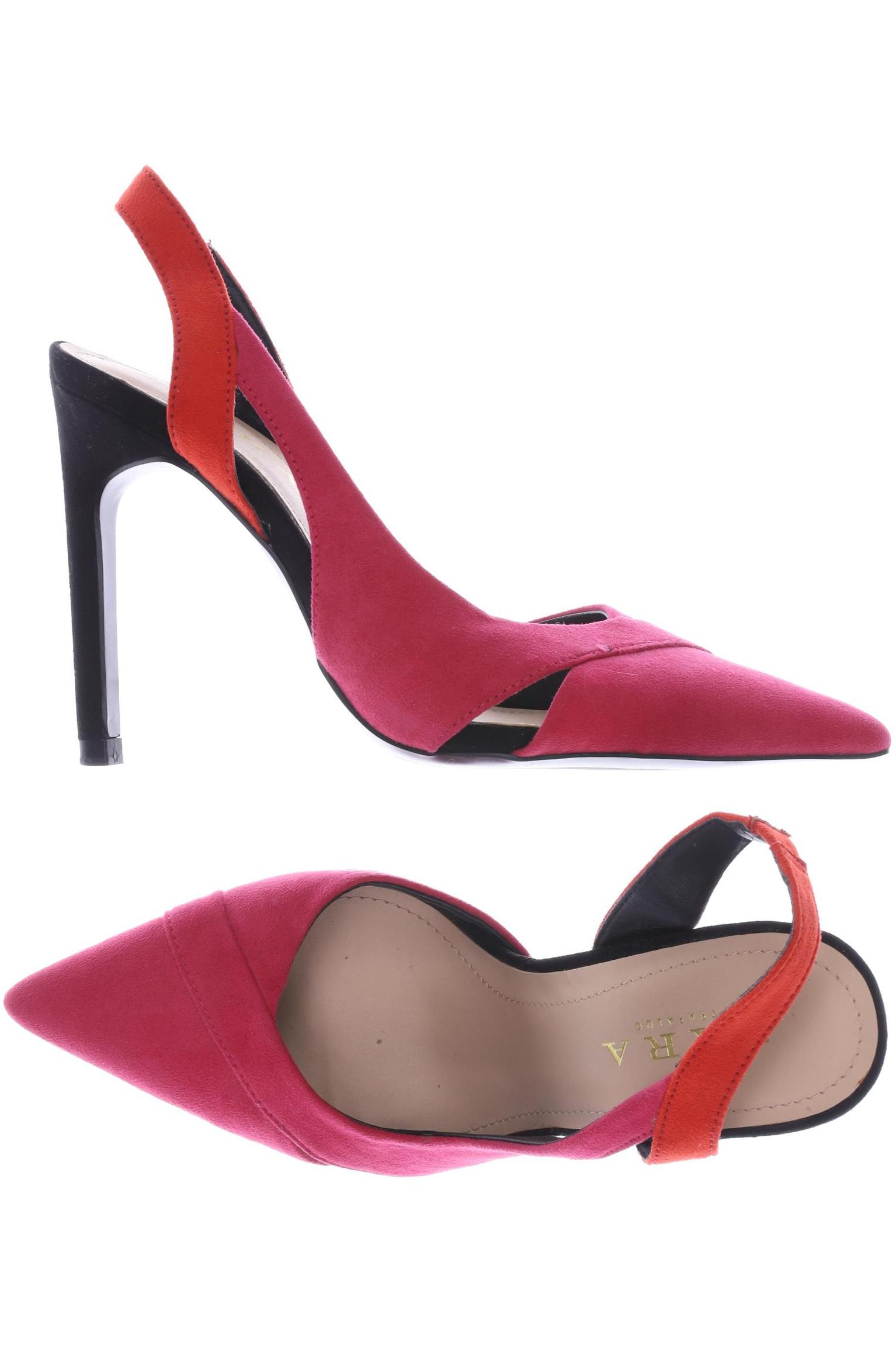 

ZARA Damen Sandale, pink