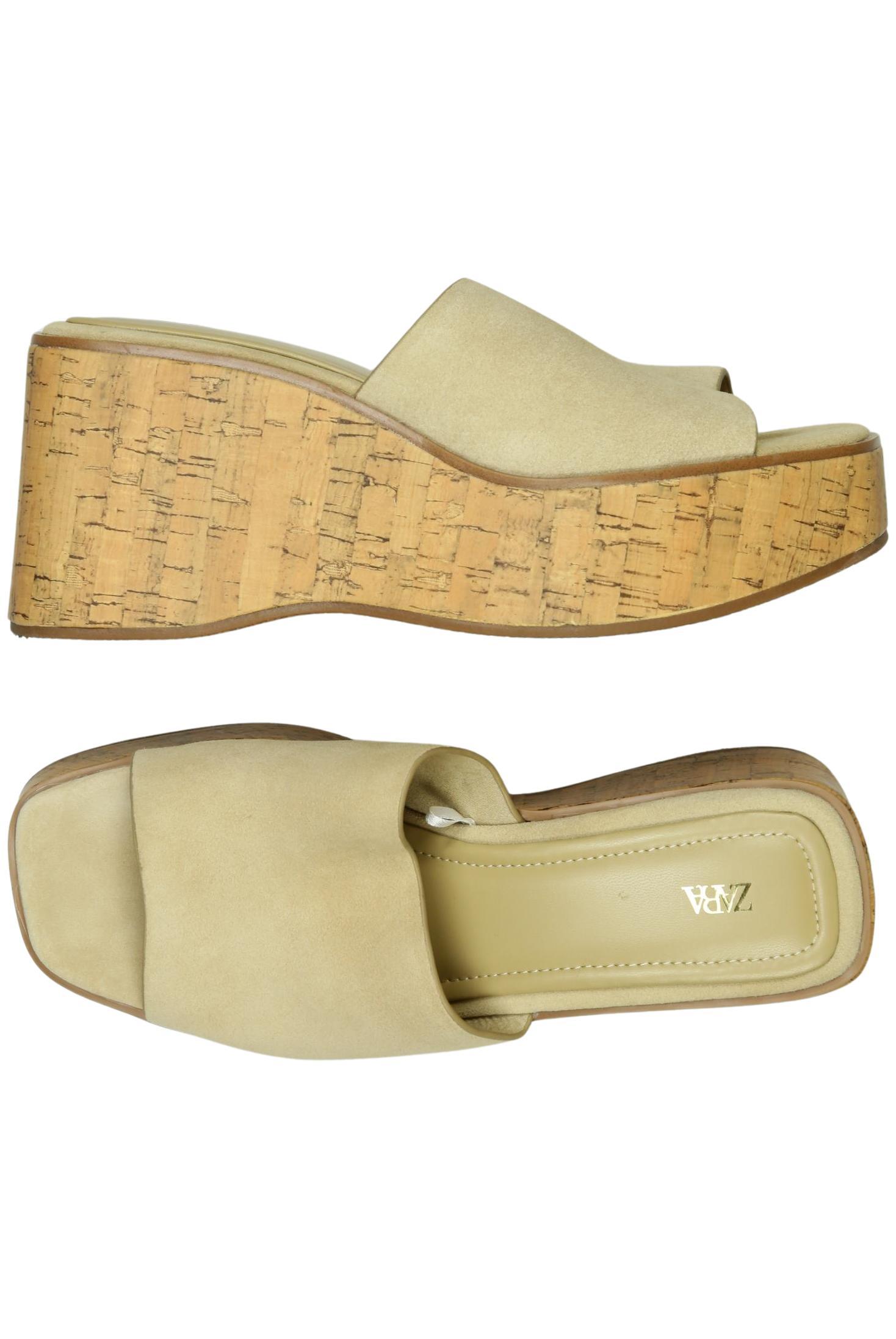 

Zara Damen Sandale, beige, Gr. 39