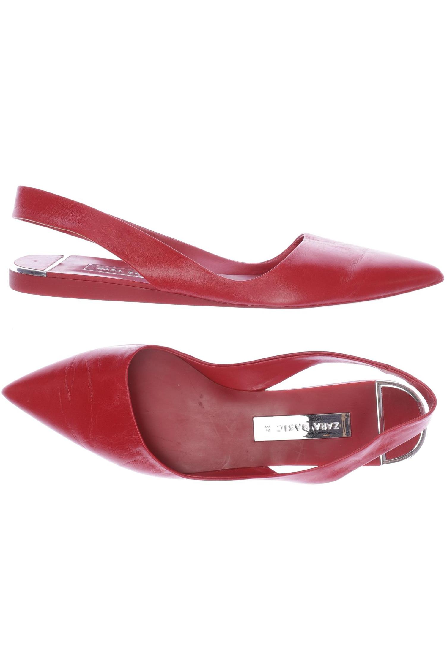 

ZARA Damen Sandale, rot