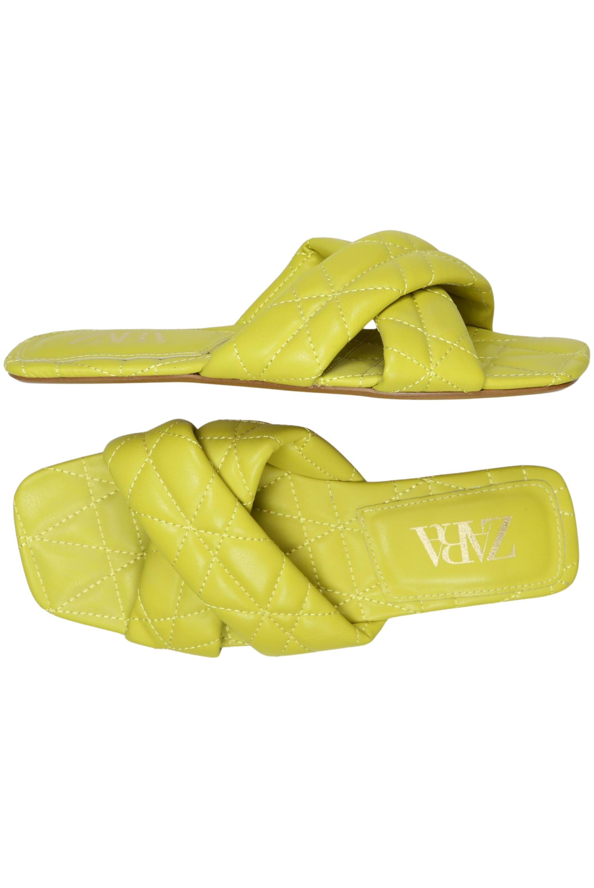 

Zara Damen Sandale, neon, Gr. 37