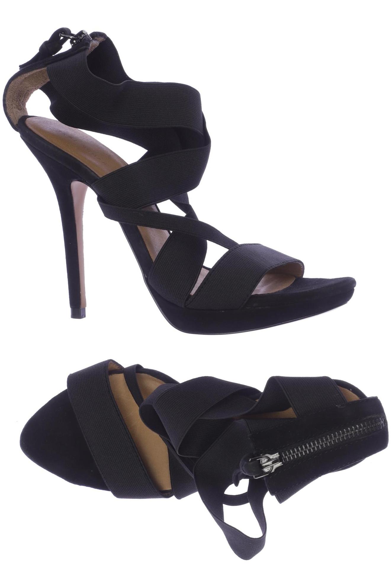 

Zara Damen Sandale, schwarz, Gr. 40