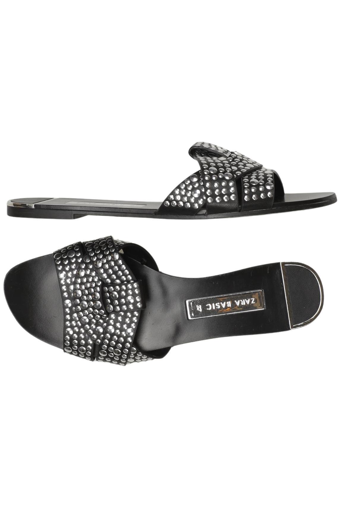 

Zara Damen Sandale, schwarz, Gr. 37