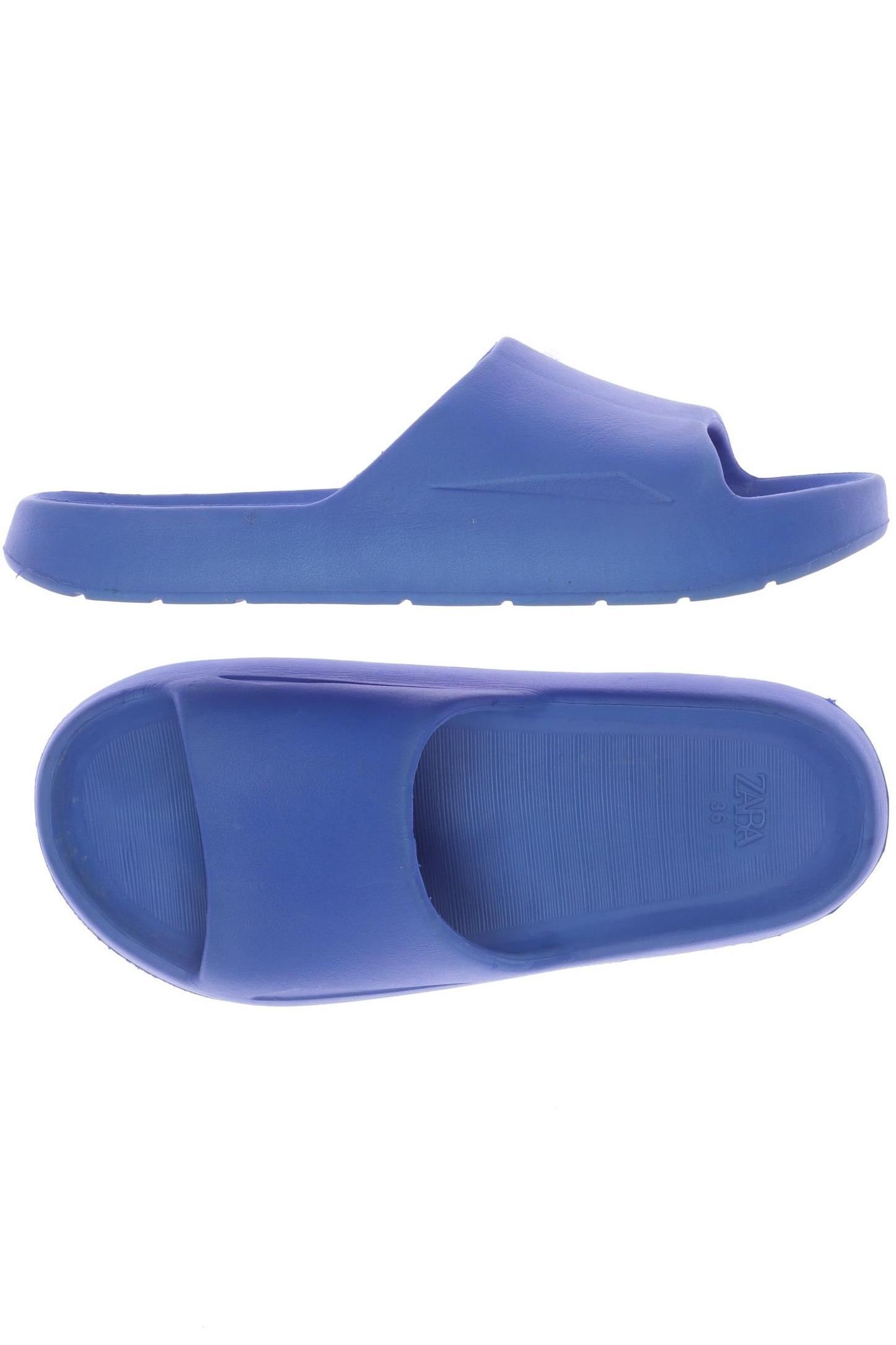 

Zara Damen Sandale, blau, Gr. 36