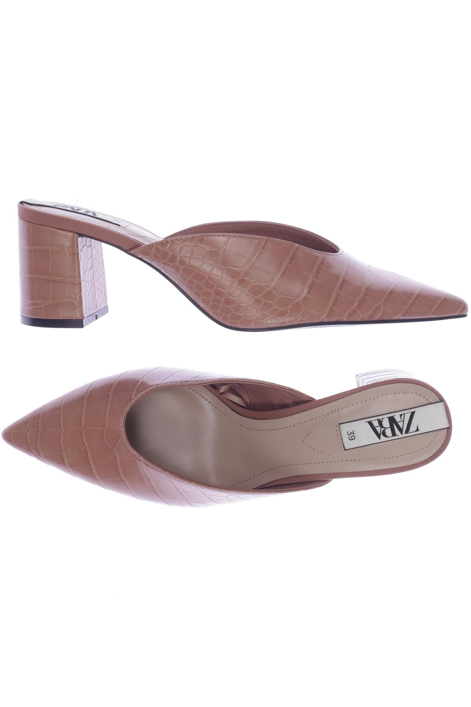 

ZARA Damen Sandale, pink