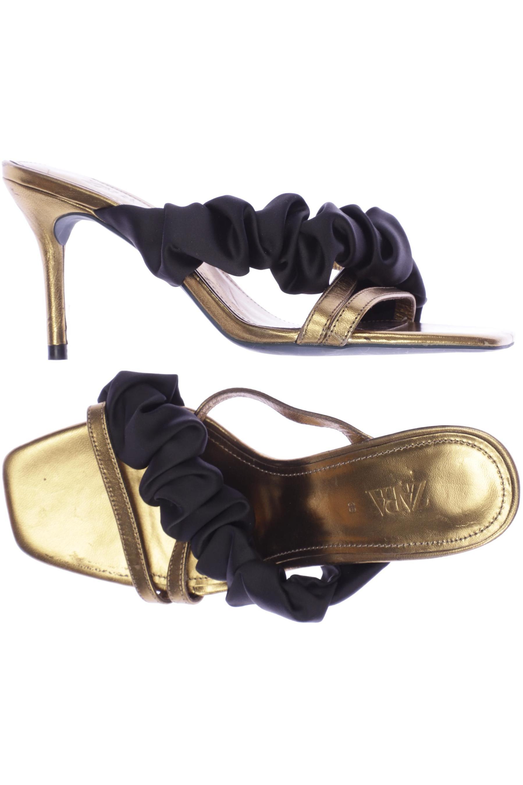 

Zara Damen Sandale, schwarz, Gr. 38