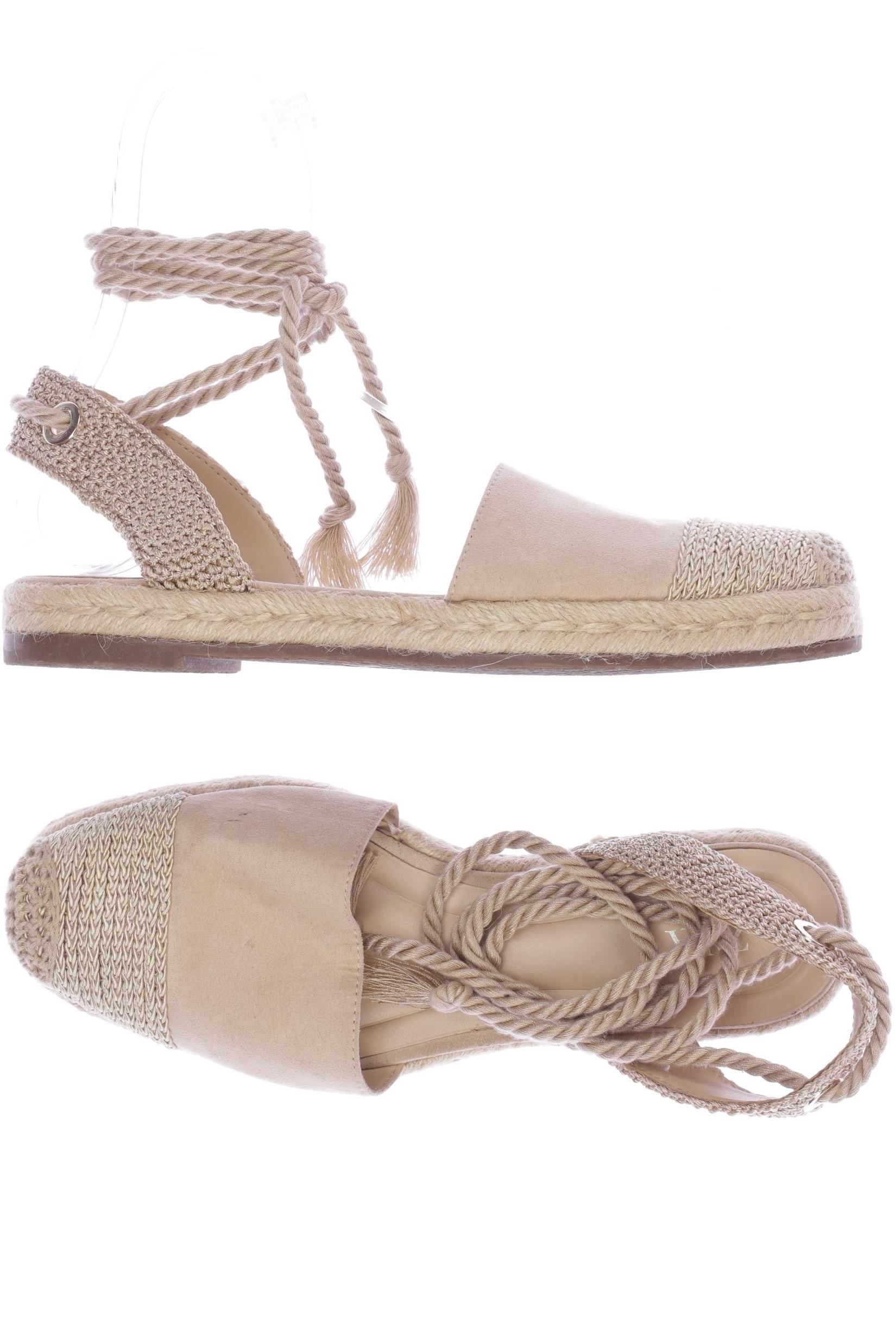 

Zara Damen Sandale, beige, Gr. 38