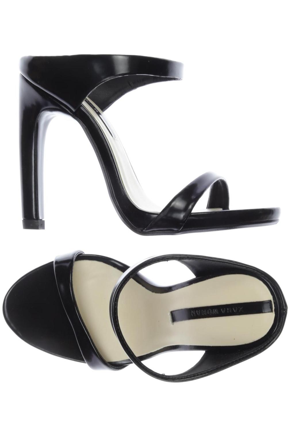 

Zara Damen Sandale, schwarz, Gr. 36