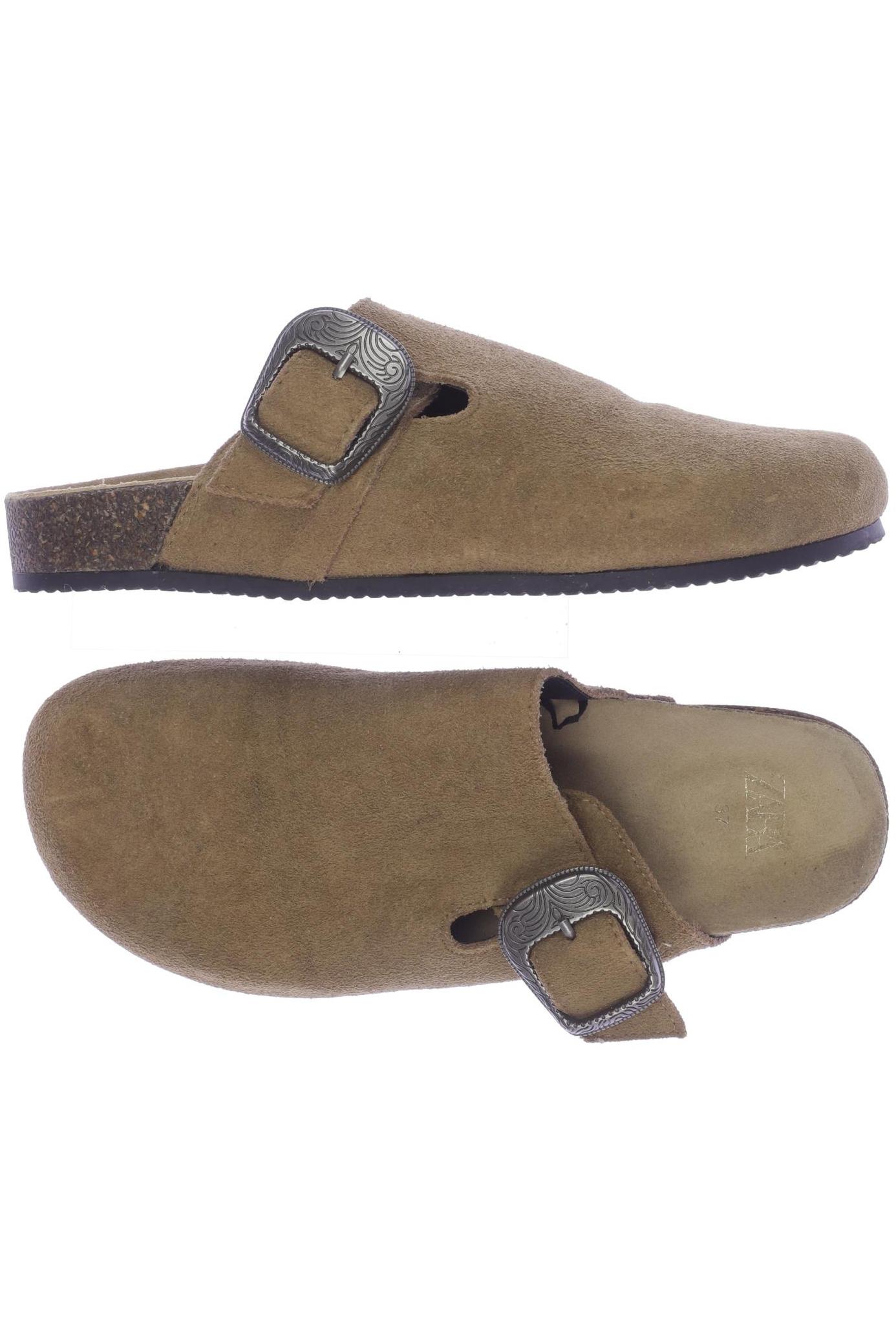 

Zara Damen Sandale, braun, Gr. 37